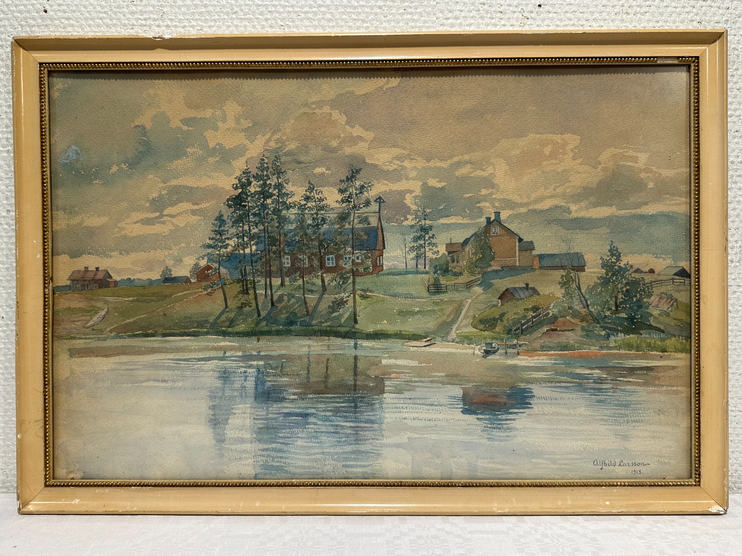 Maalaus - Huutokauppa Ekman
