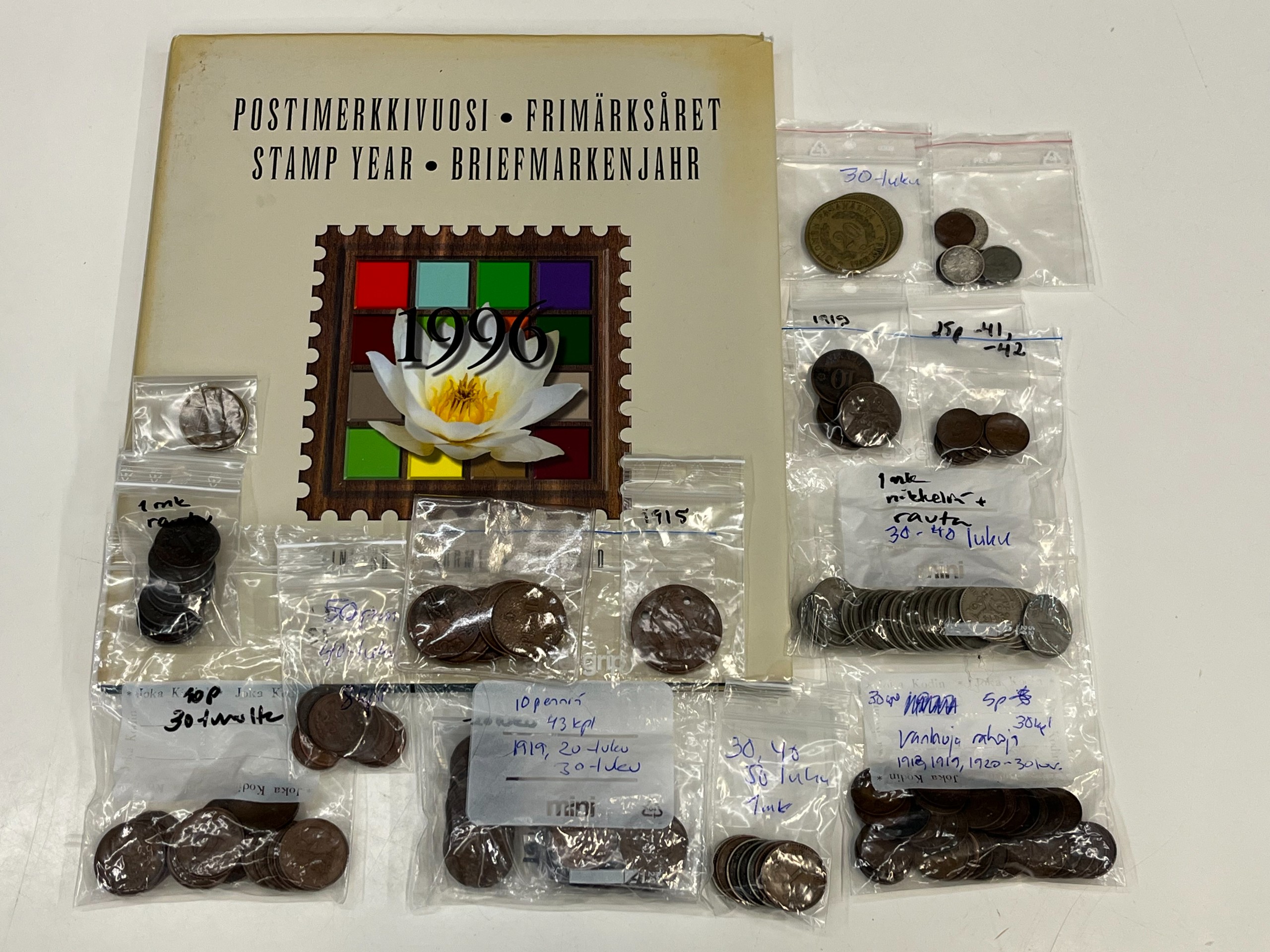 Markkakolikot, pennit ym - Huutokauppa Ekman