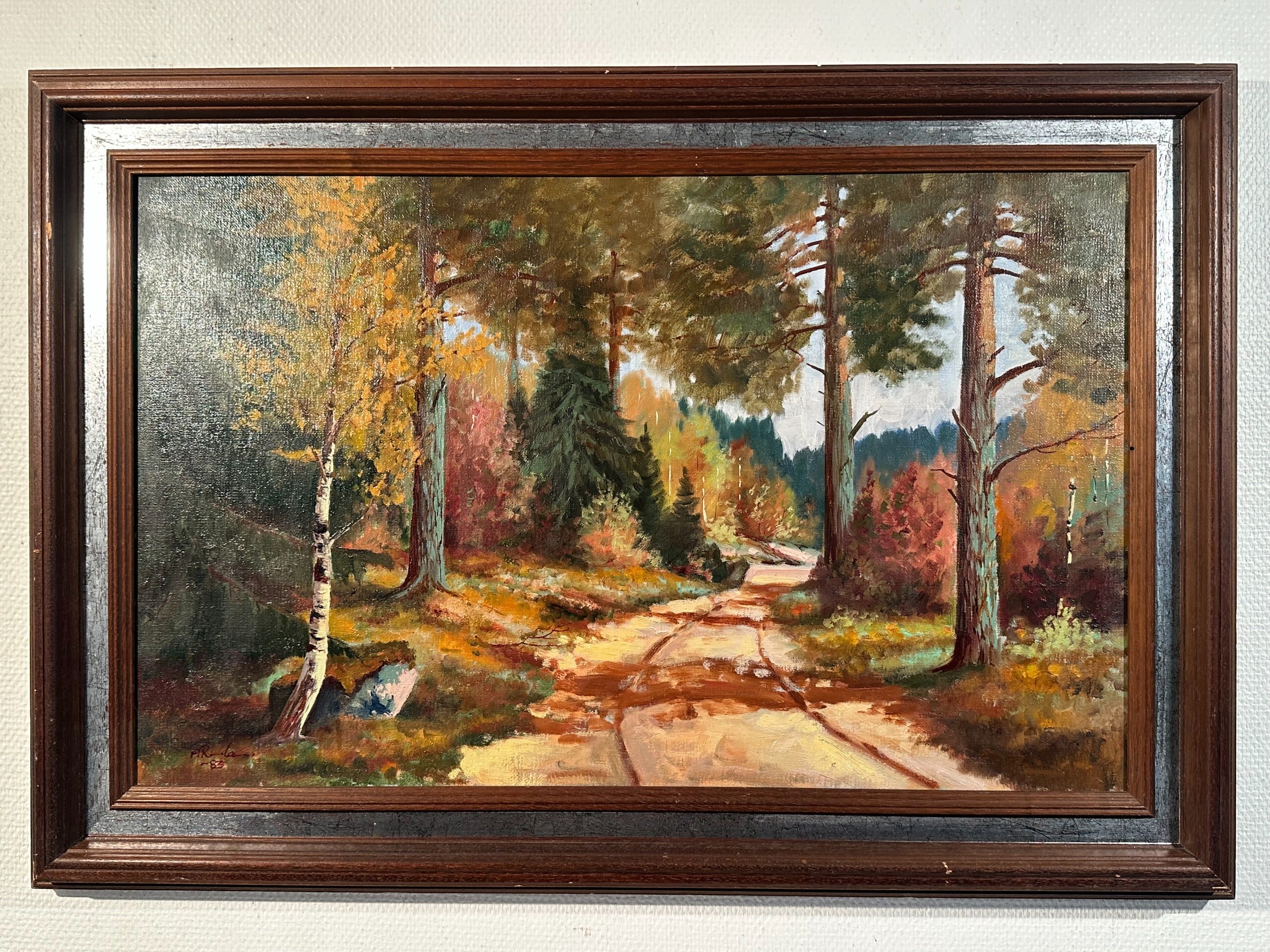 Maisemamaalaus - Huutokauppa Ekman