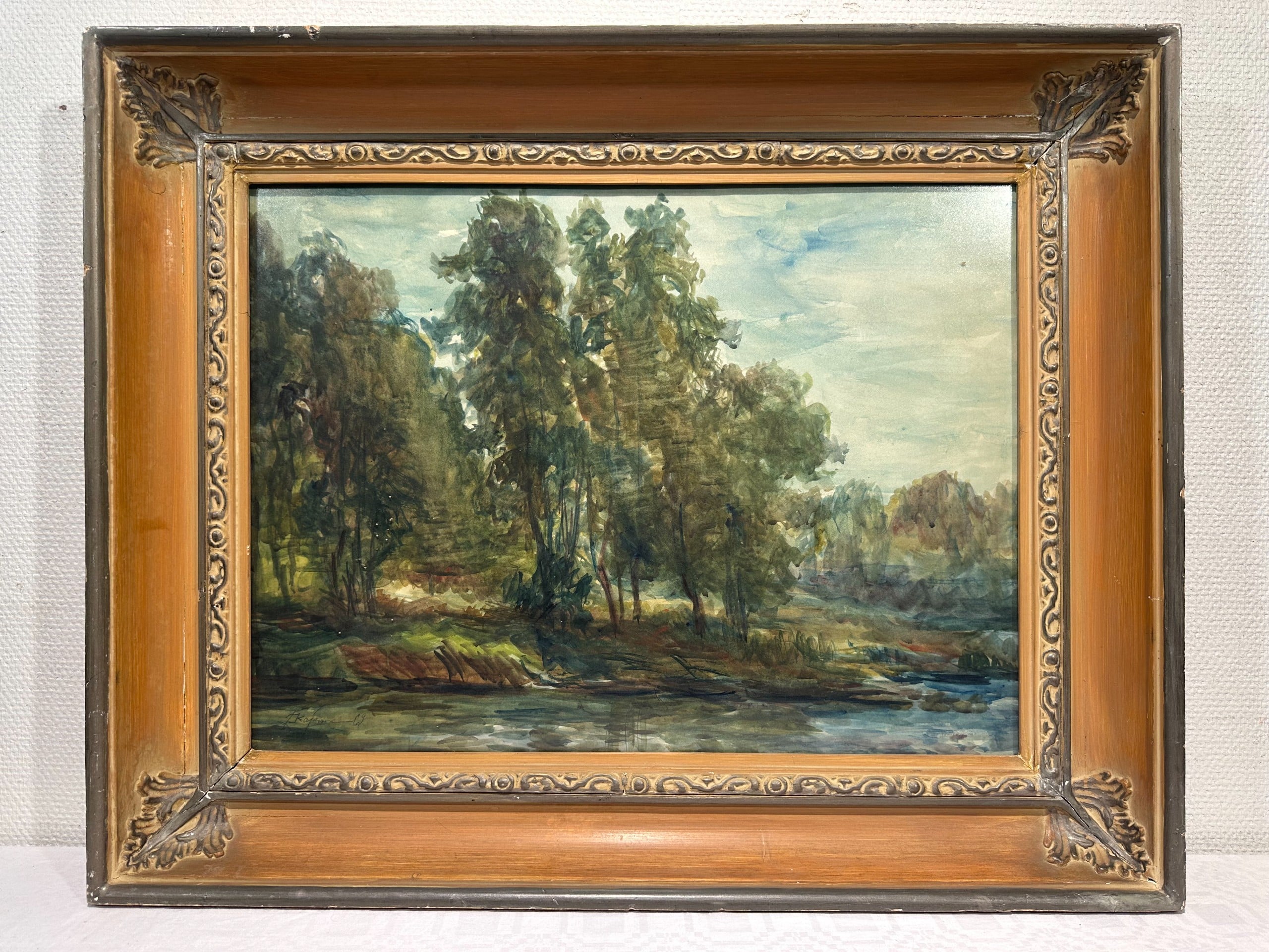 Maisemamaalaus - Huutokauppa Ekman