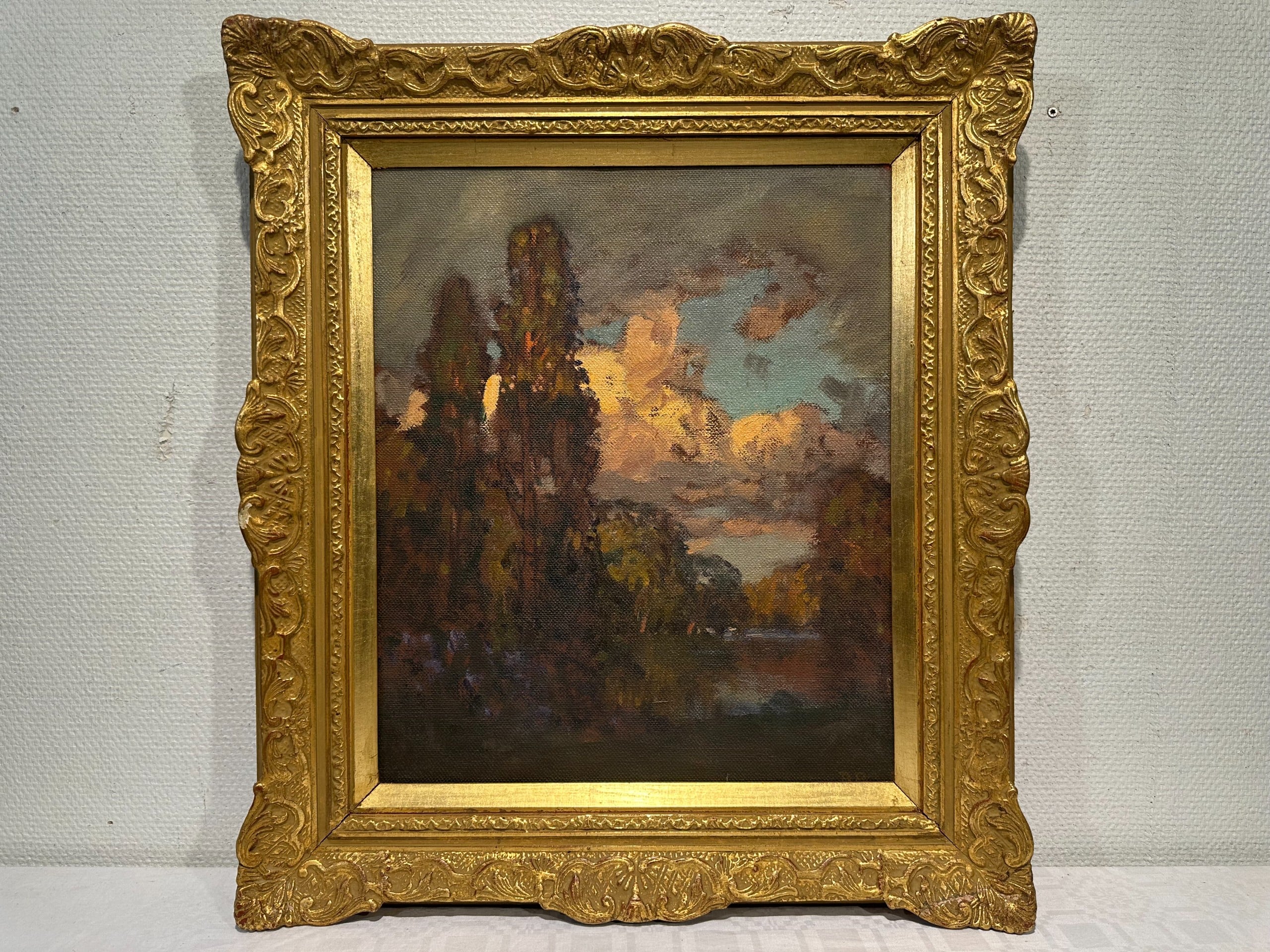 Maalaus - Huutokauppa Ekman