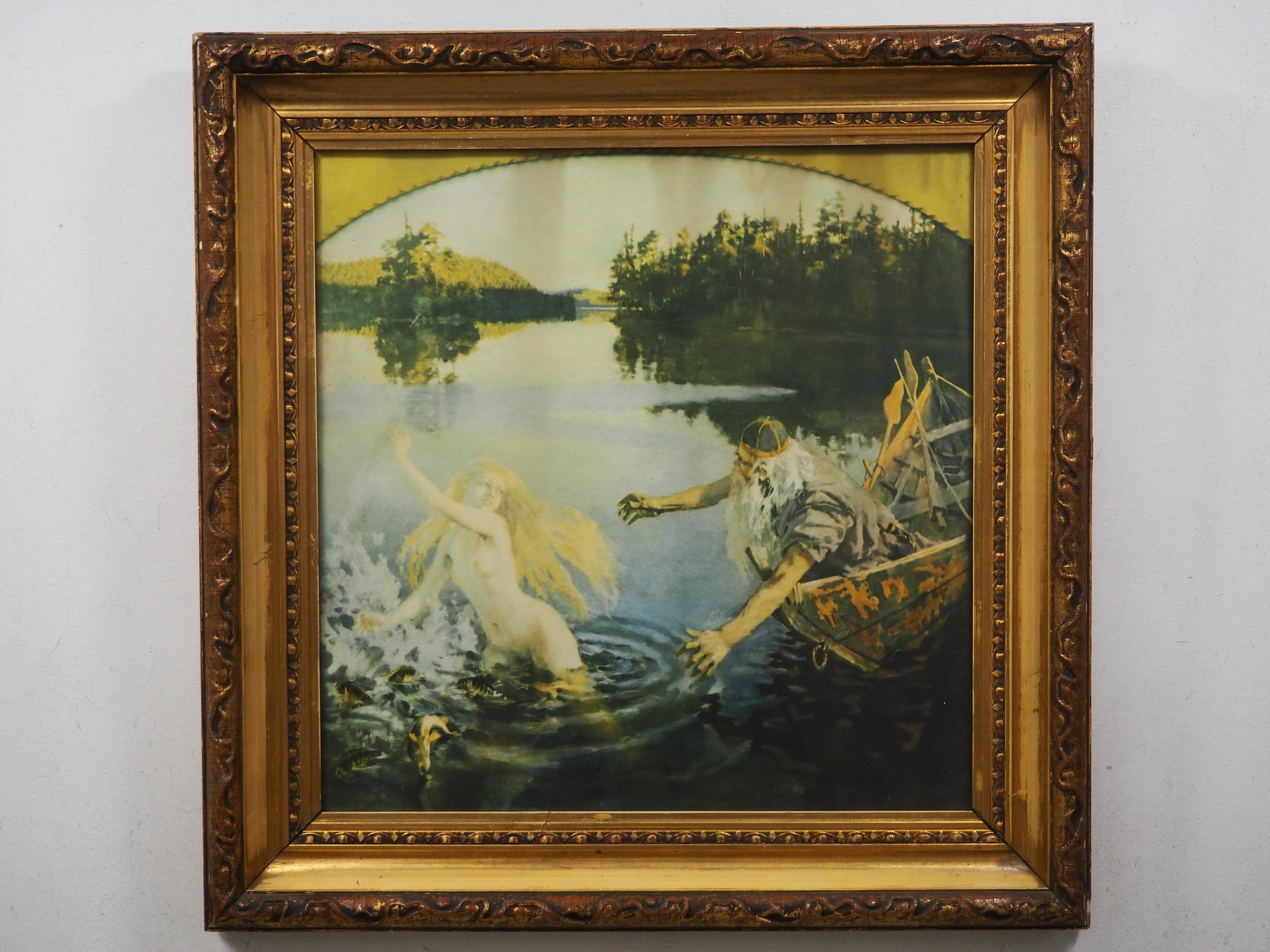 Akseli Gallen-Kallela - Huutokauppa Ekman
