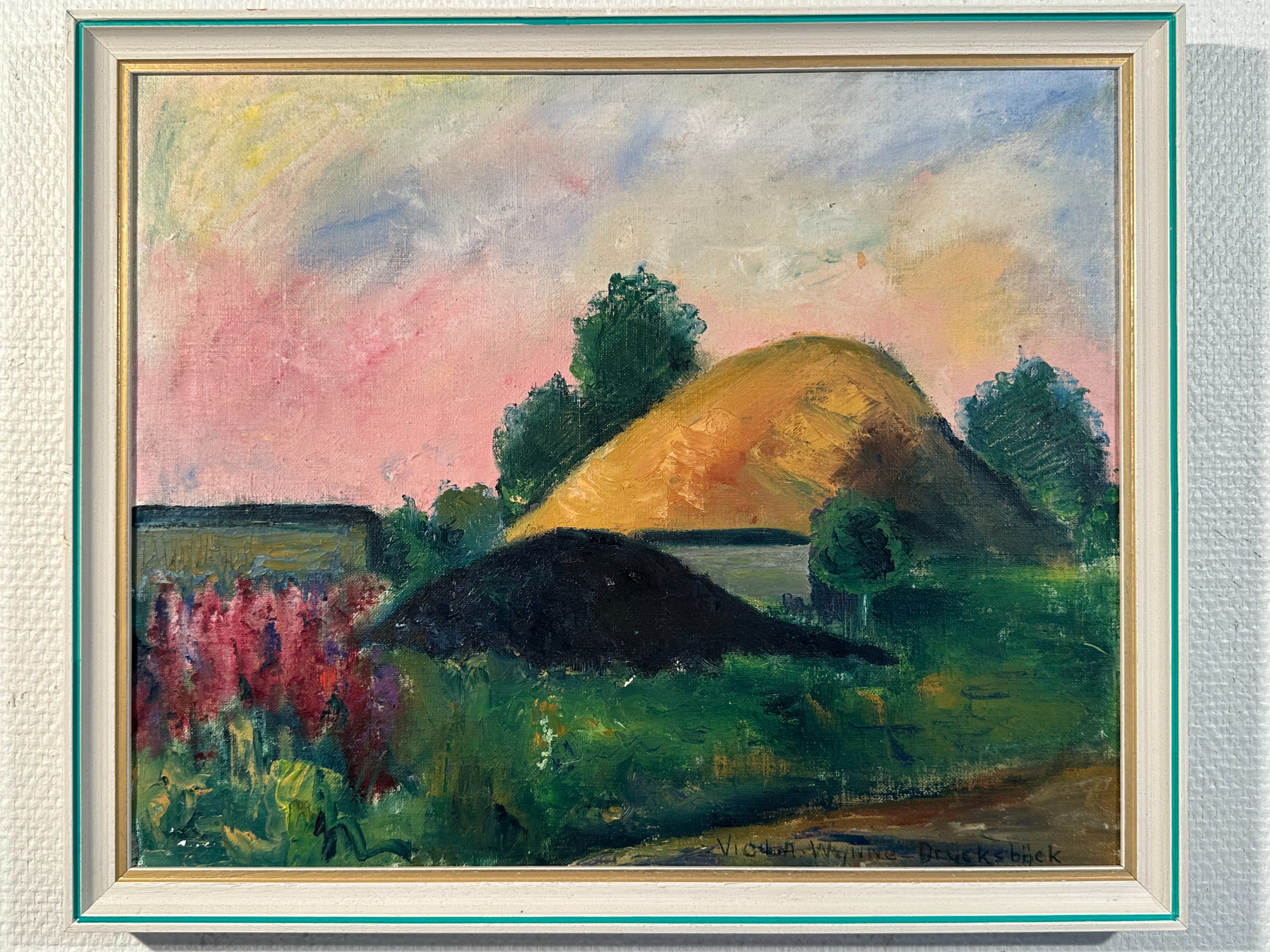 Maalaus - Huutokauppa Ekman