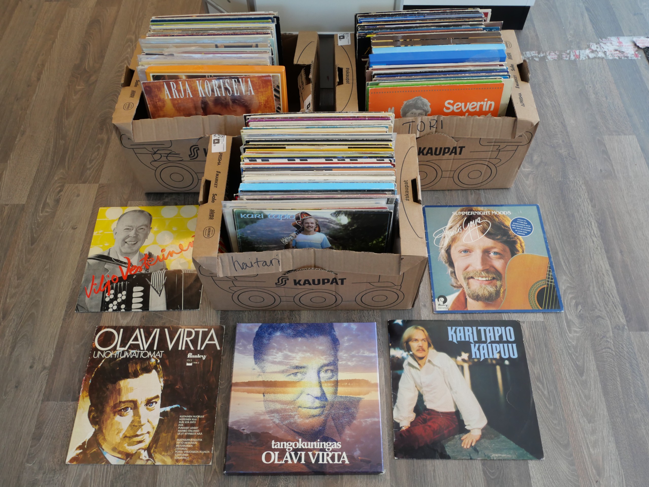 LP-levyt - Huutokauppa Ekman