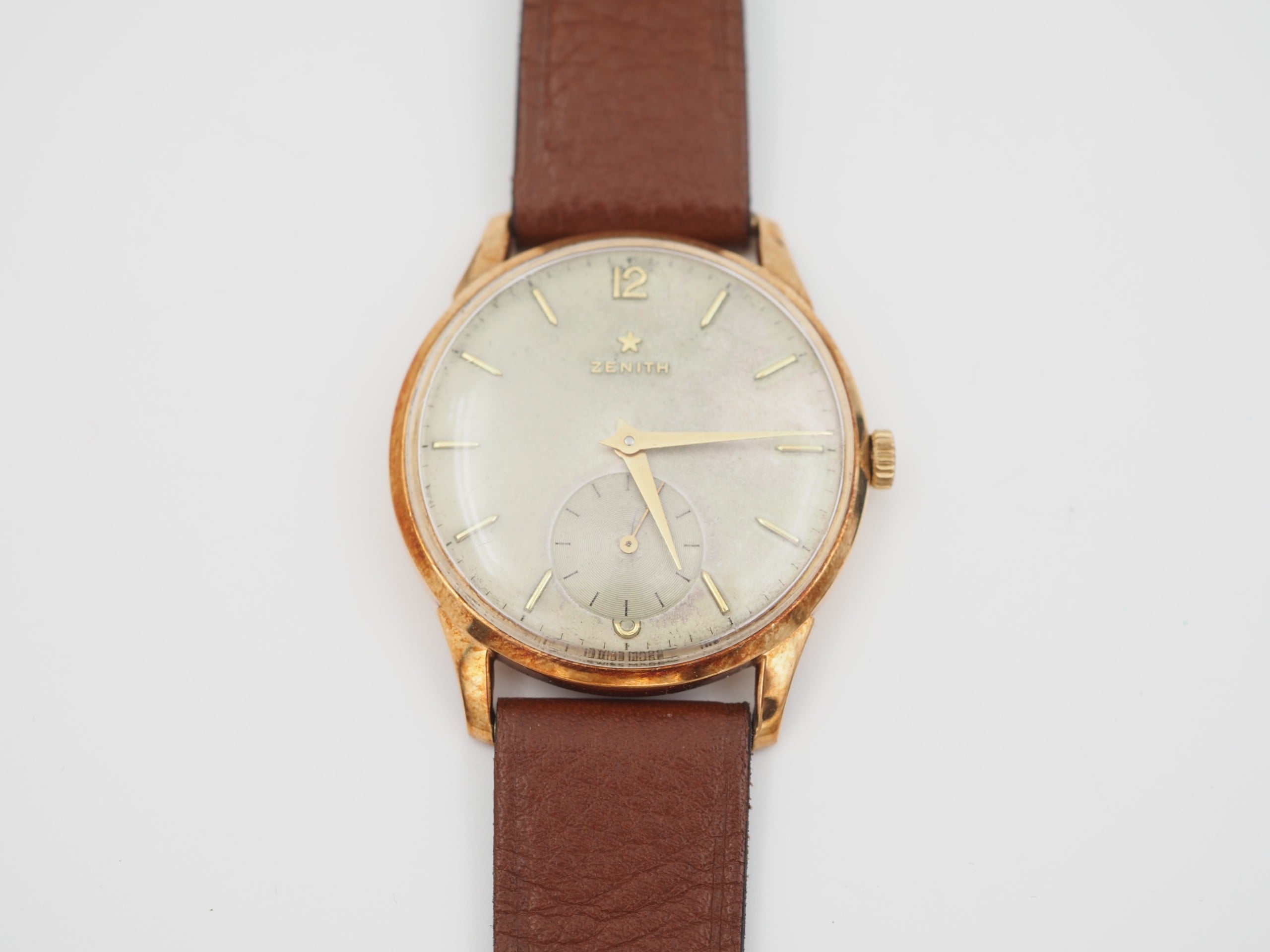 Zenith kultainen rannekello 14k - Huutokauppa Ekman
