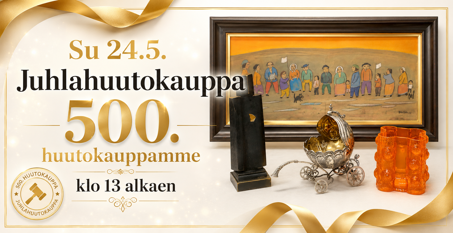 Tampereen salihuutokauppa 24.5.2026 - Huutokauppa Ekman