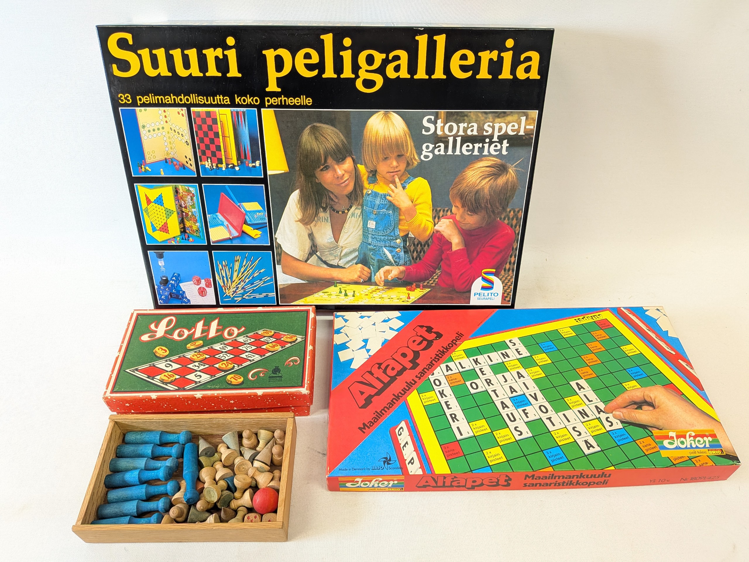 Vanhat lautapelit - Huutokauppa Ekman
