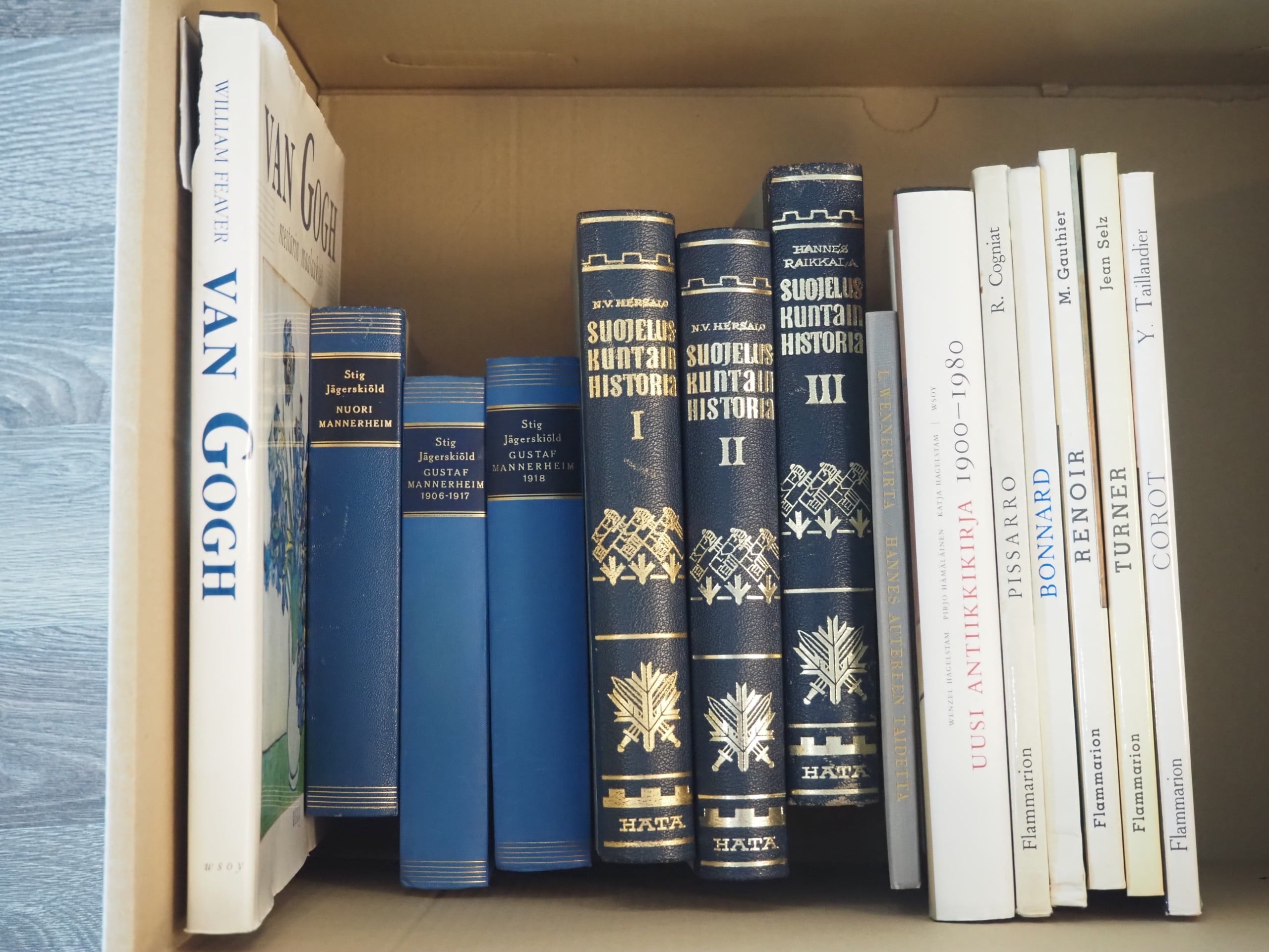 Suojeluskuntain historia ym. - Huutokauppa Ekman