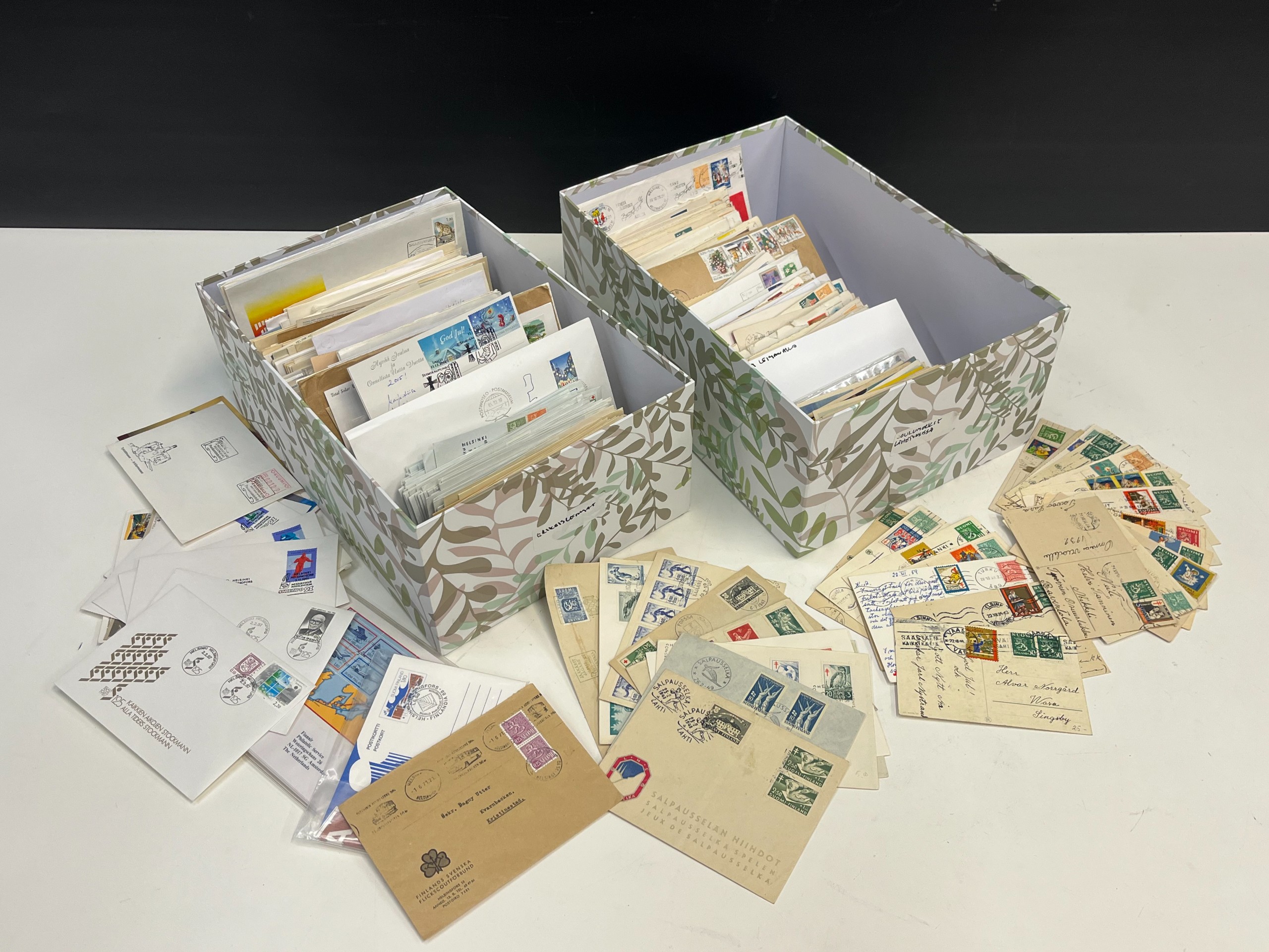 Joulumerkit, erikoisleimat - Huutokauppa Ekman