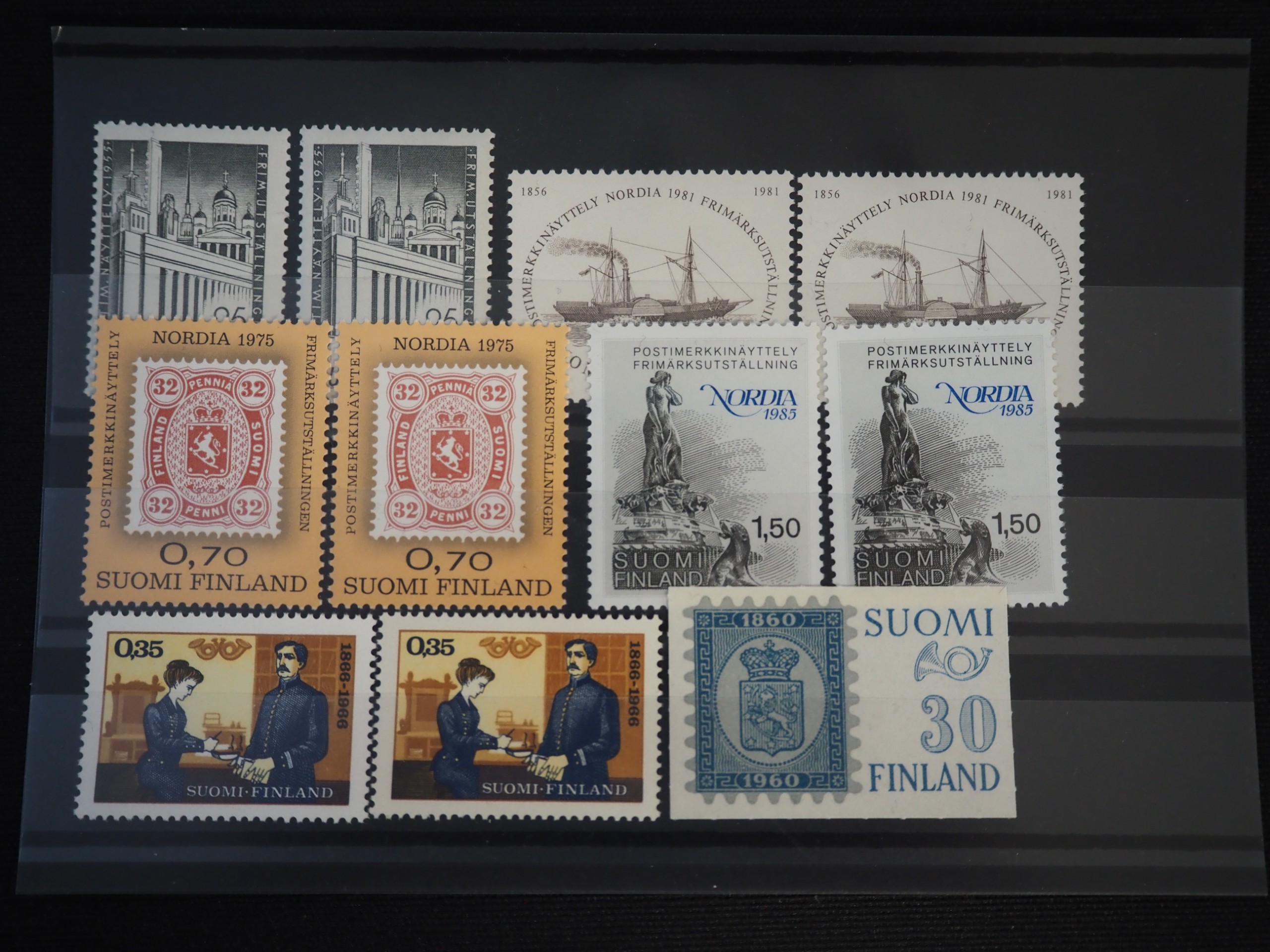 Postimerkkinäyttely - Huutokauppa Ekman