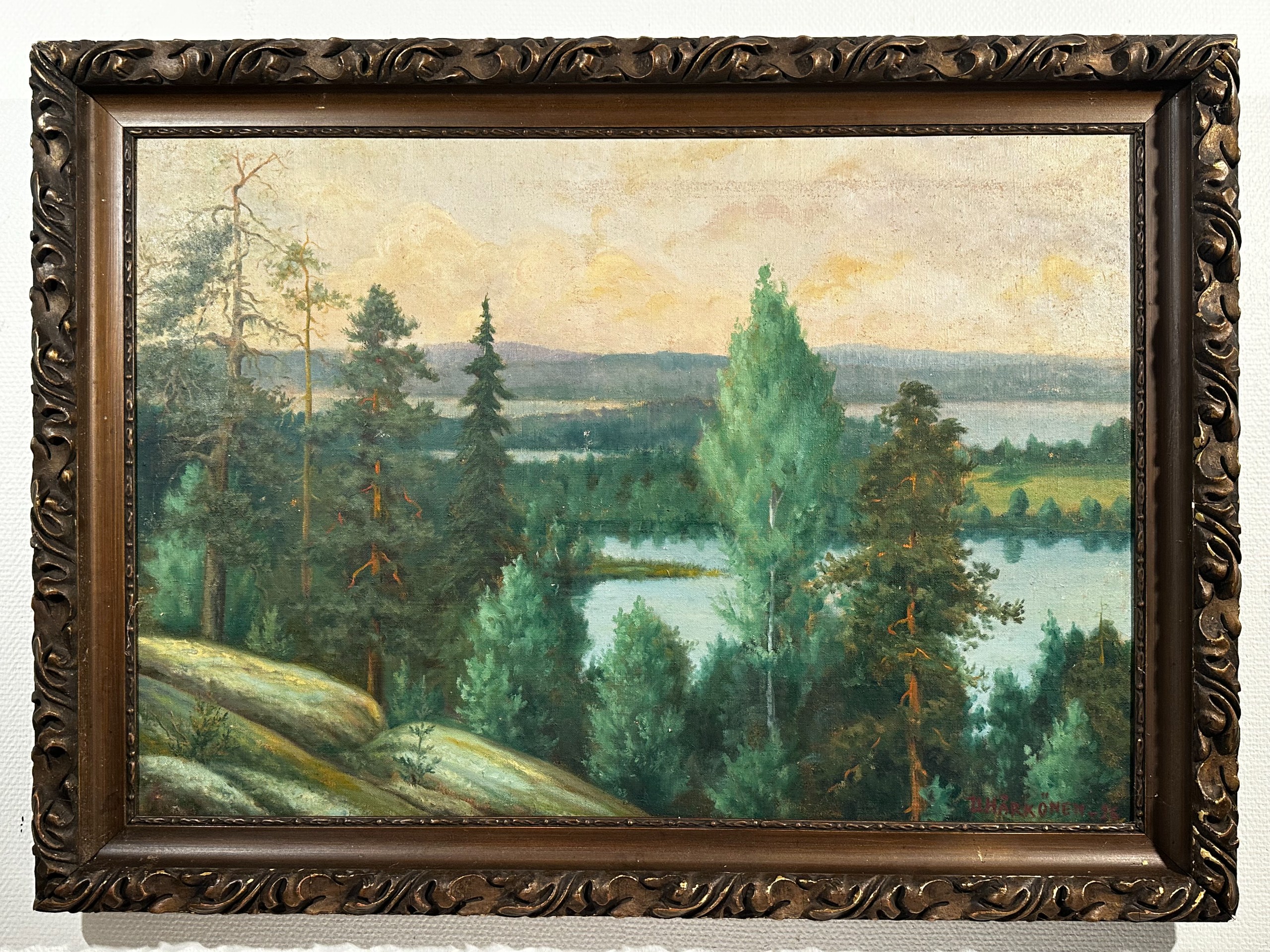 Maisemamaalaus - Huutokauppa Ekman