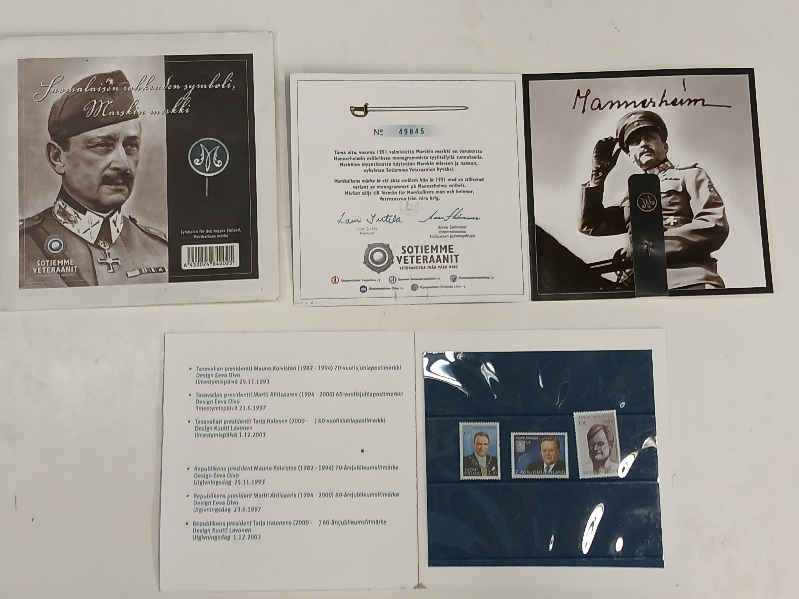 Marskin merkki ja postimerkit - Huutokauppa Ekman