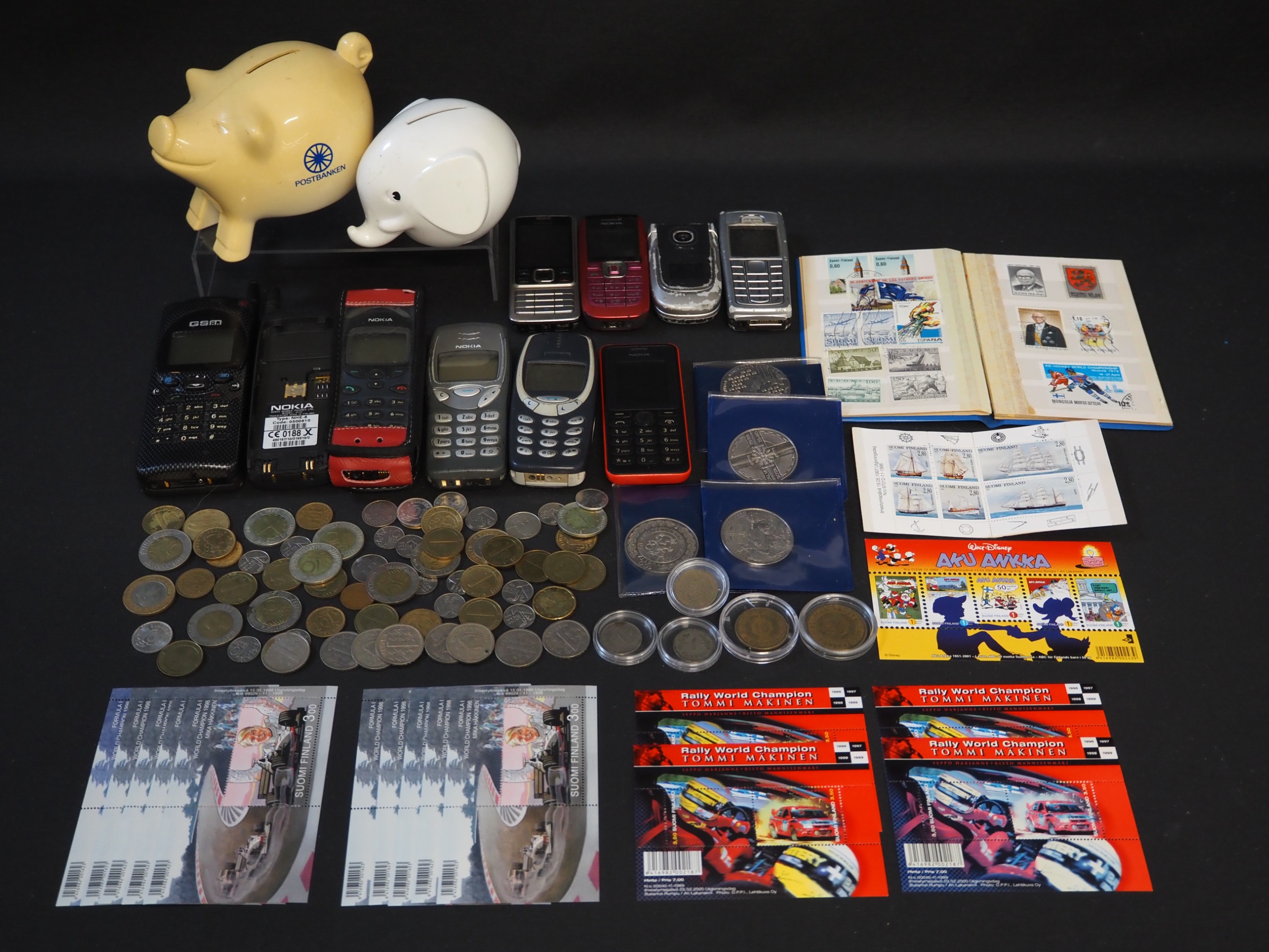 Postimerkit ym. - Huutokauppa Ekman