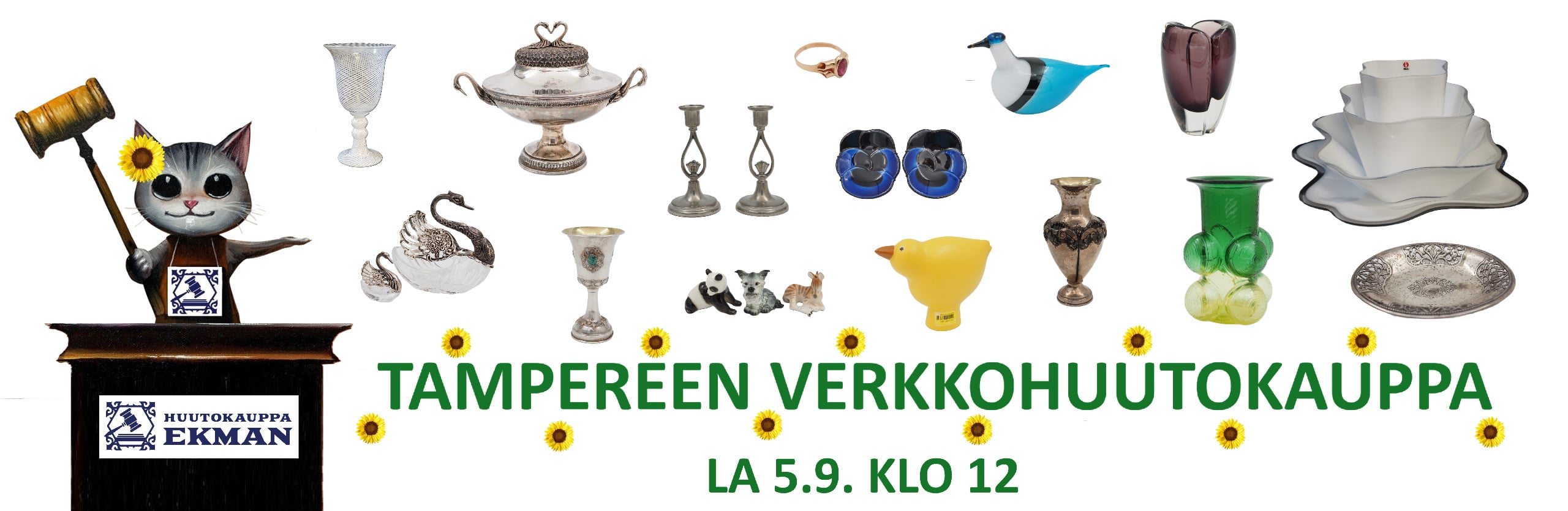 94. verkkohuutokauppa Tampere 5.9.2026 - Huutokauppa Ekman