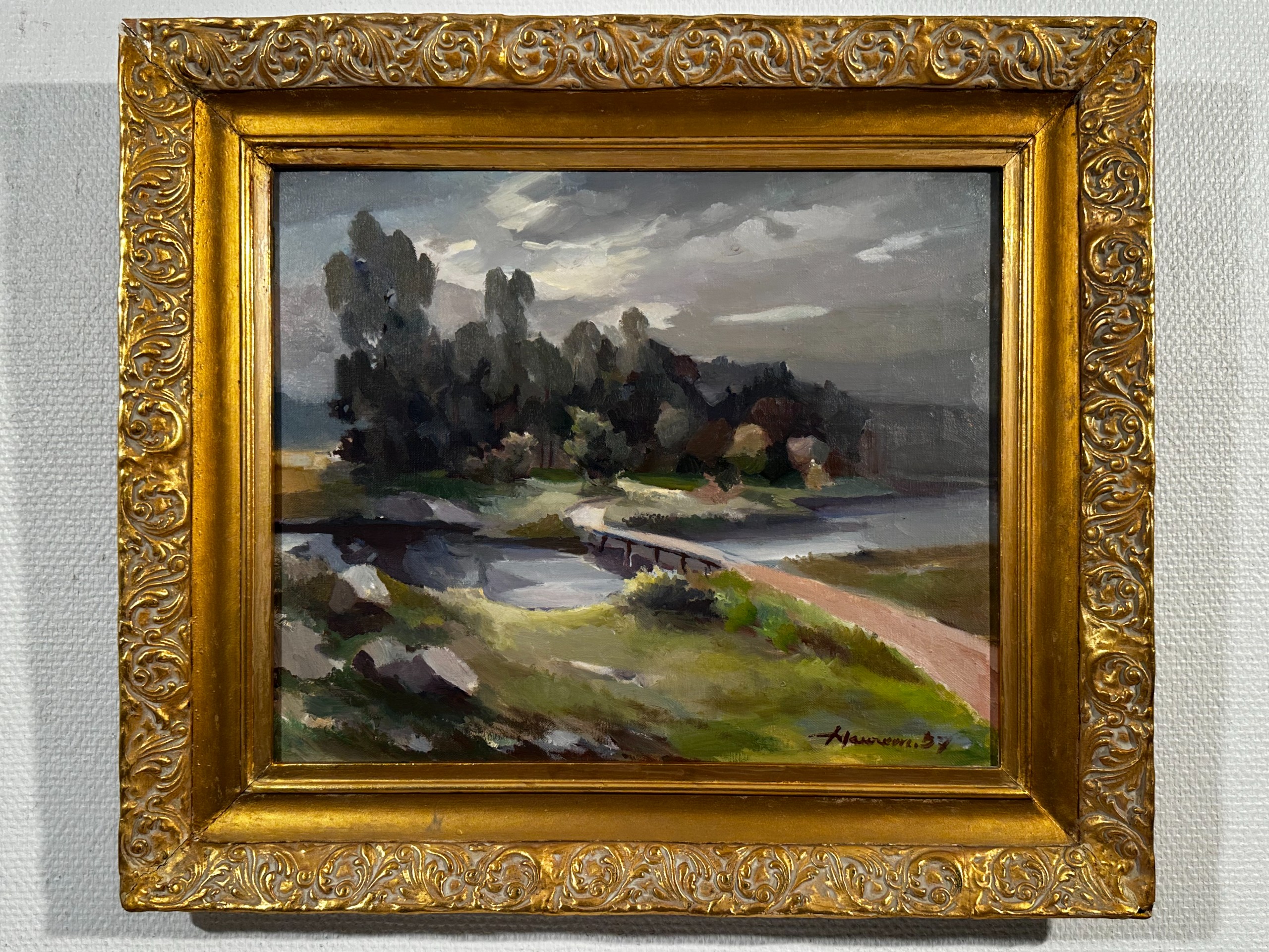 Maisemamaalaus - Huutokauppa Ekman