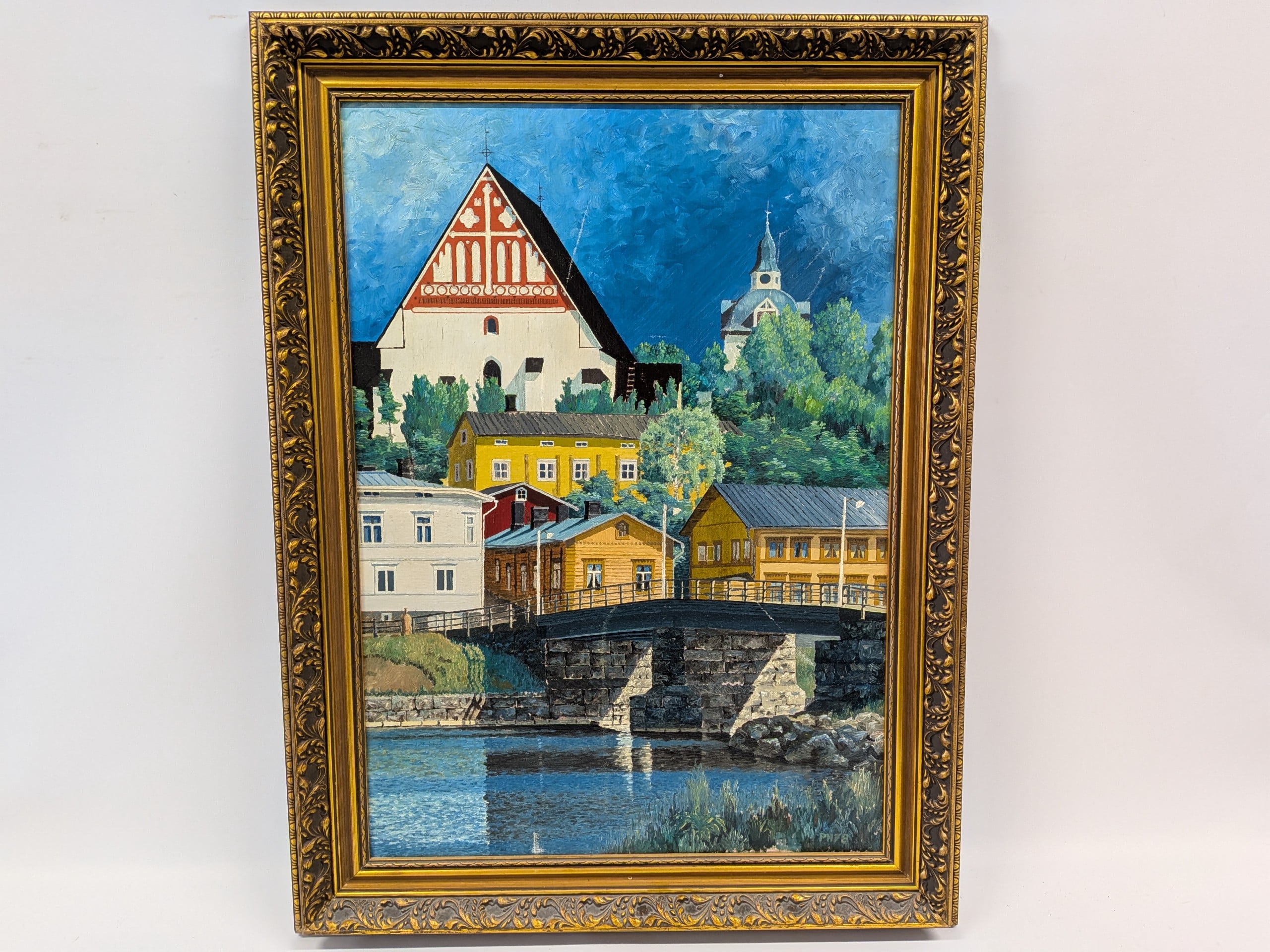 Maalaus - Huutokauppa Ekman