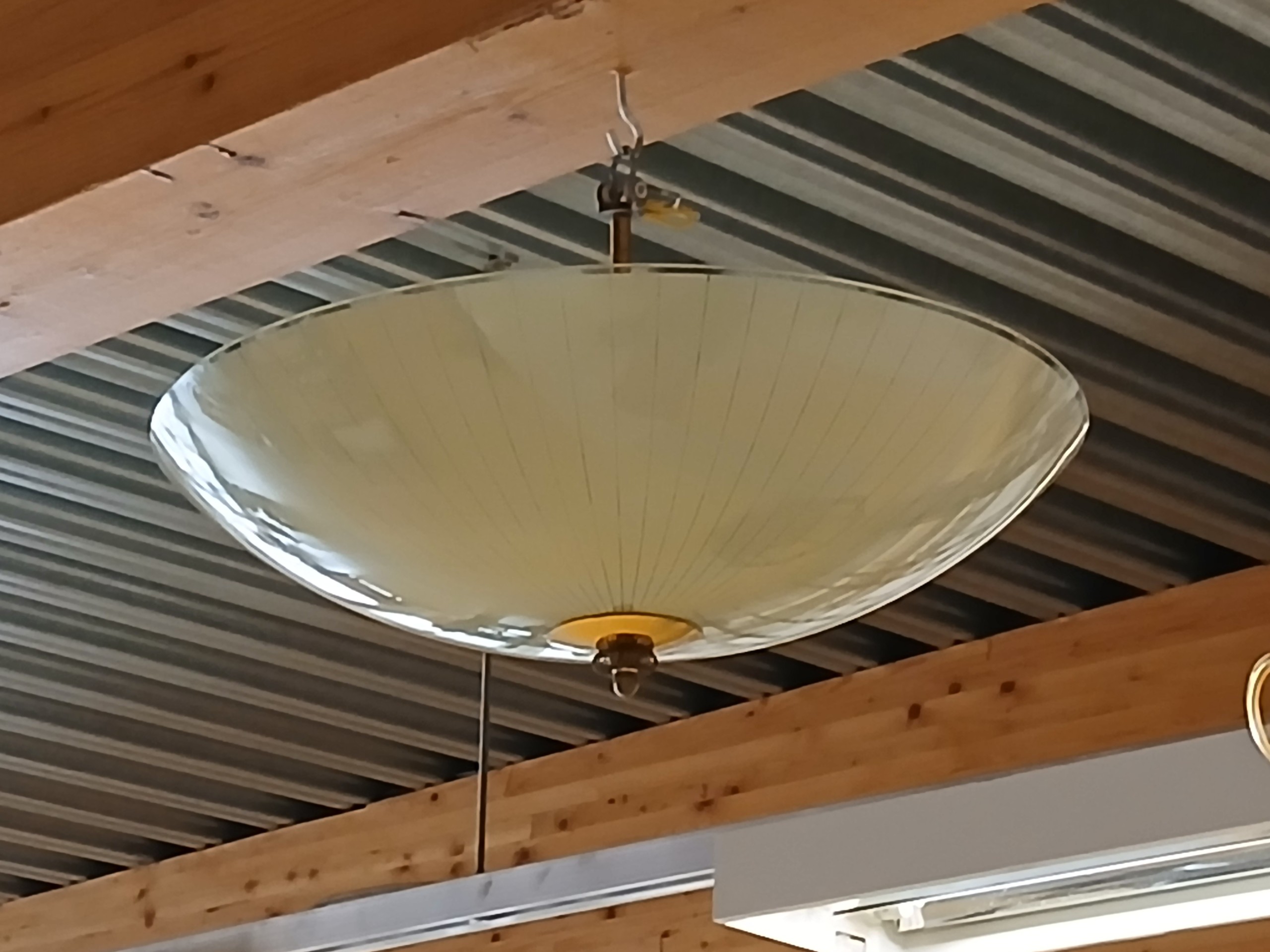 Vintage valaisin, Lasipaino Oy - Huutokauppa Ekman