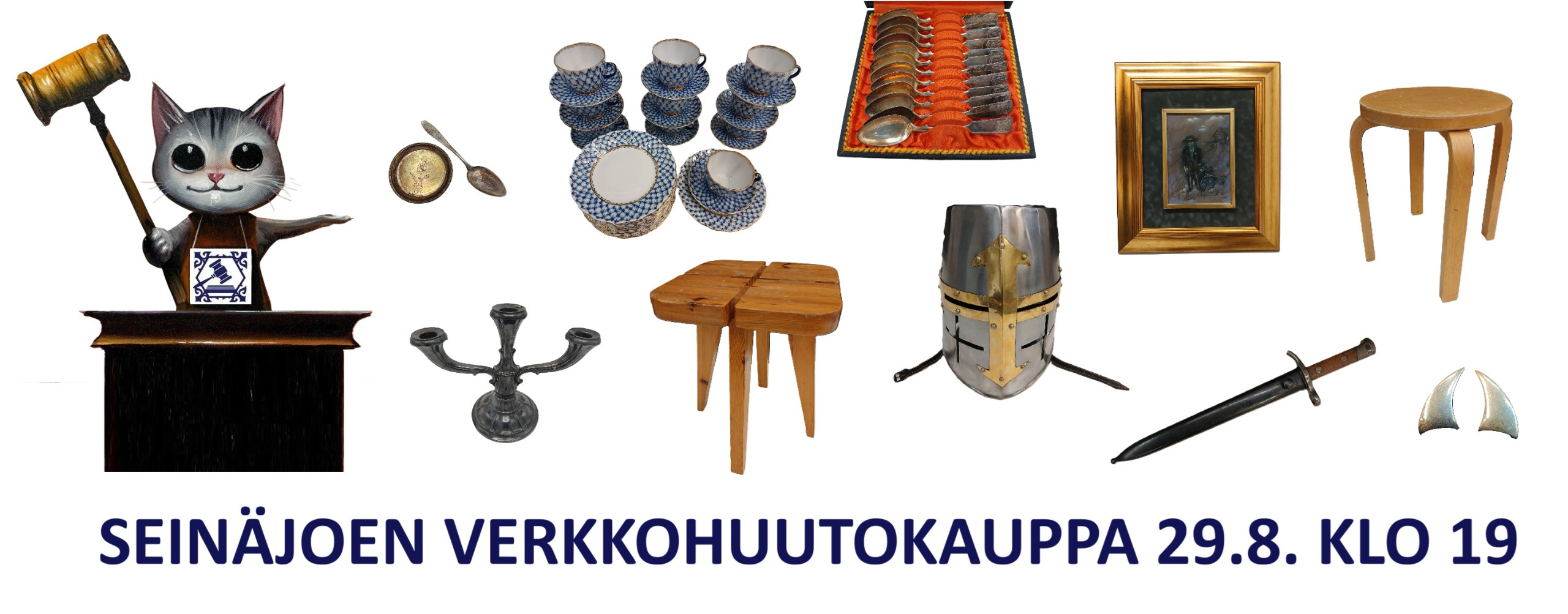 Seinäjoen huutokauppa vk.35 29.8.2026 - Huutokauppa Ekman