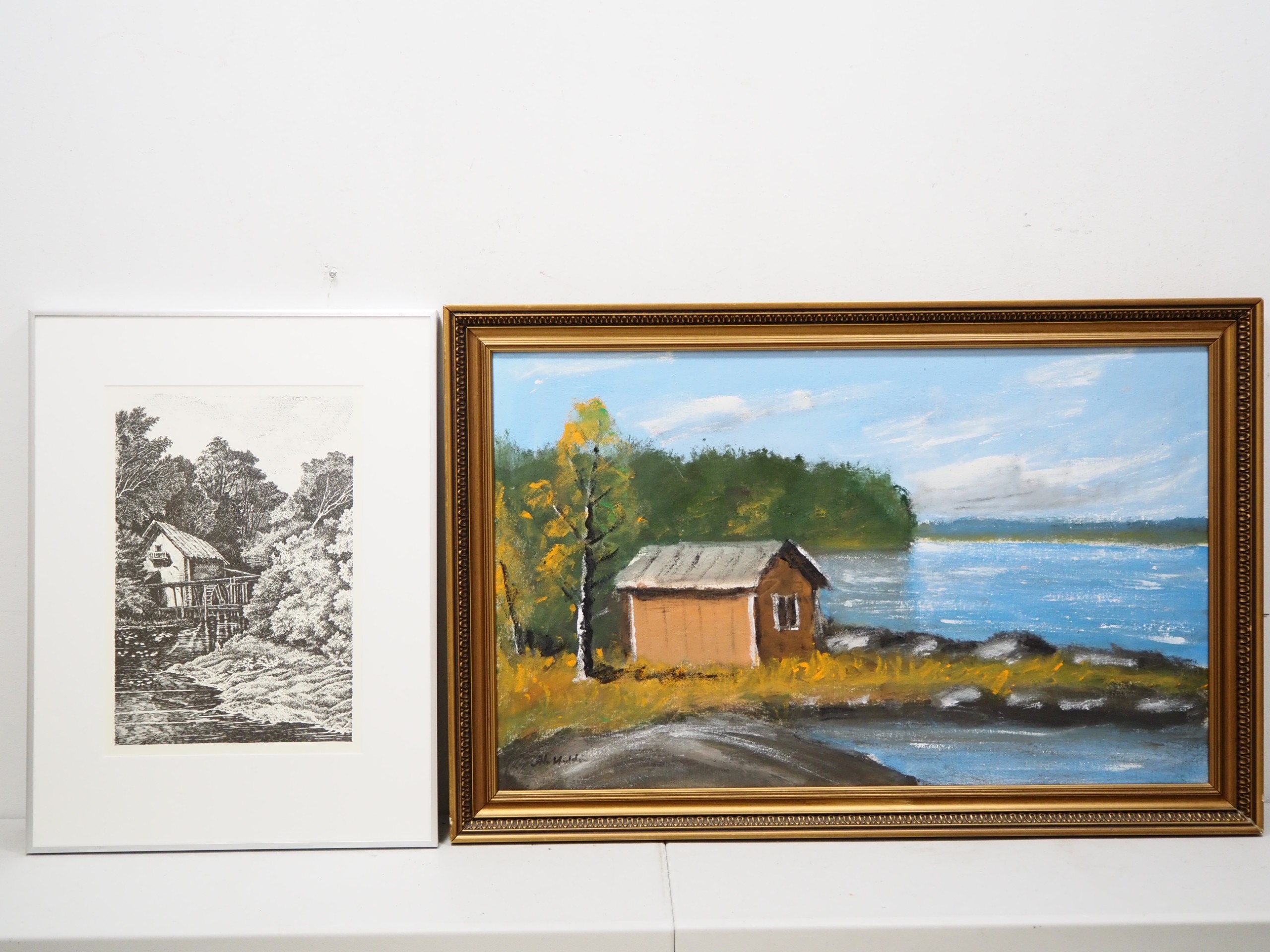 Kaksi taulua - Huutokauppa Ekman