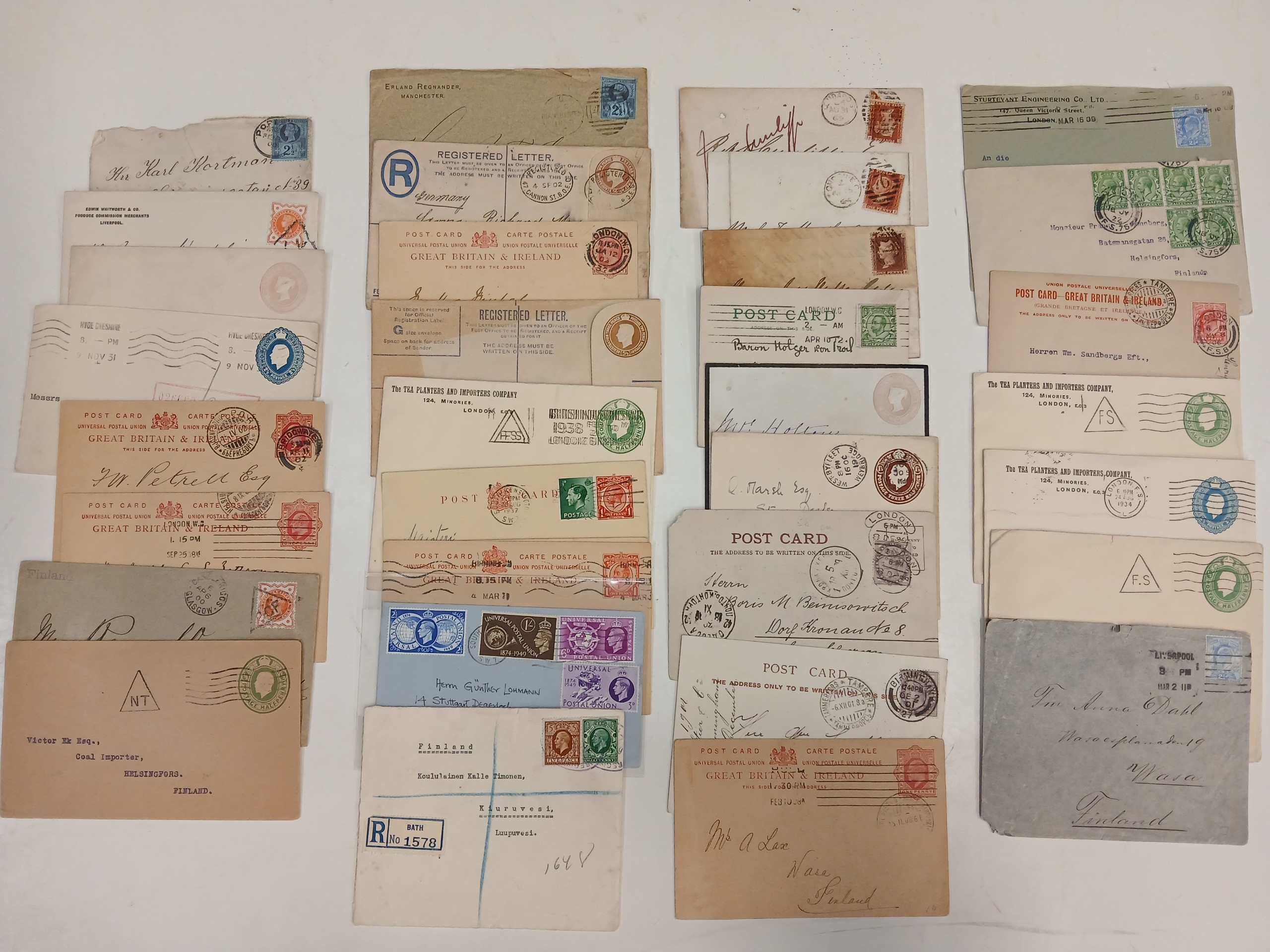 Erä ulkolaisia postilähetyksi - Huutokauppa Ekman
