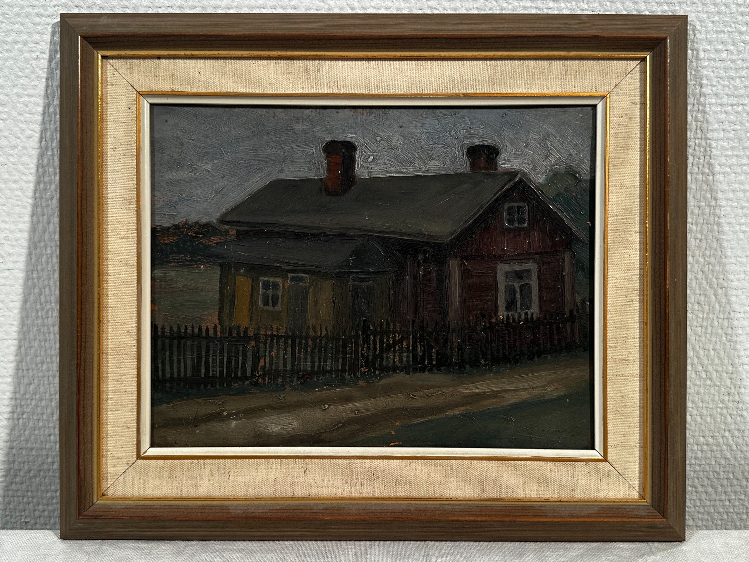 Maalaus - Huutokauppa Ekman