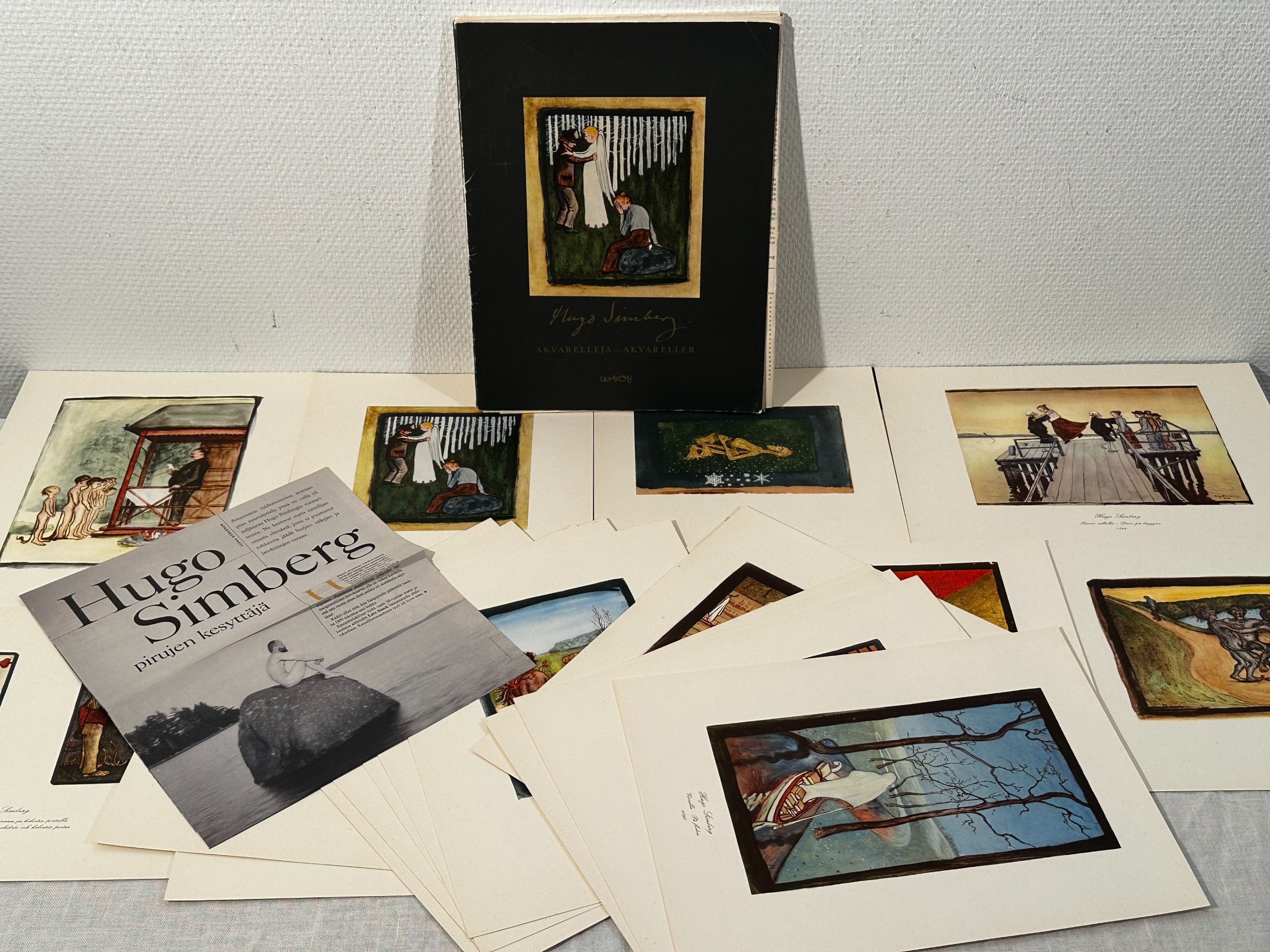 Hugo Simberg taidekansio - Huutokauppa Ekman