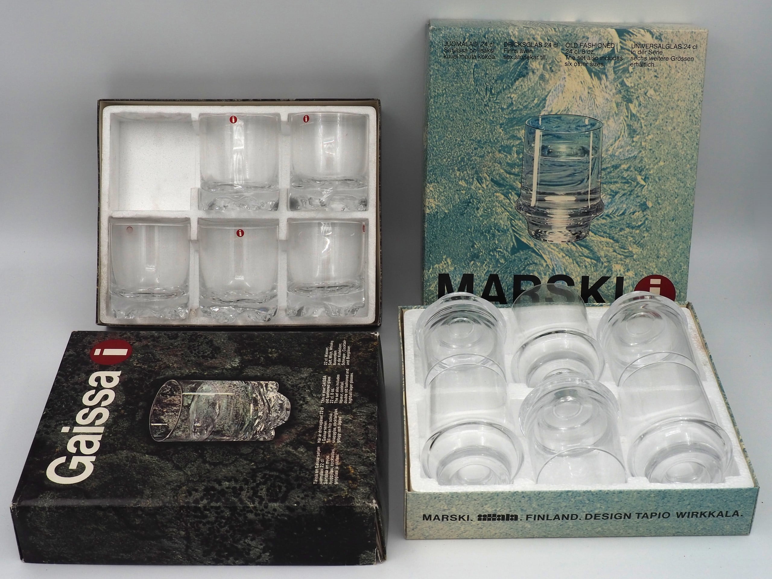 Iittala Marski ja Gaissa - Huutokauppa Ekman