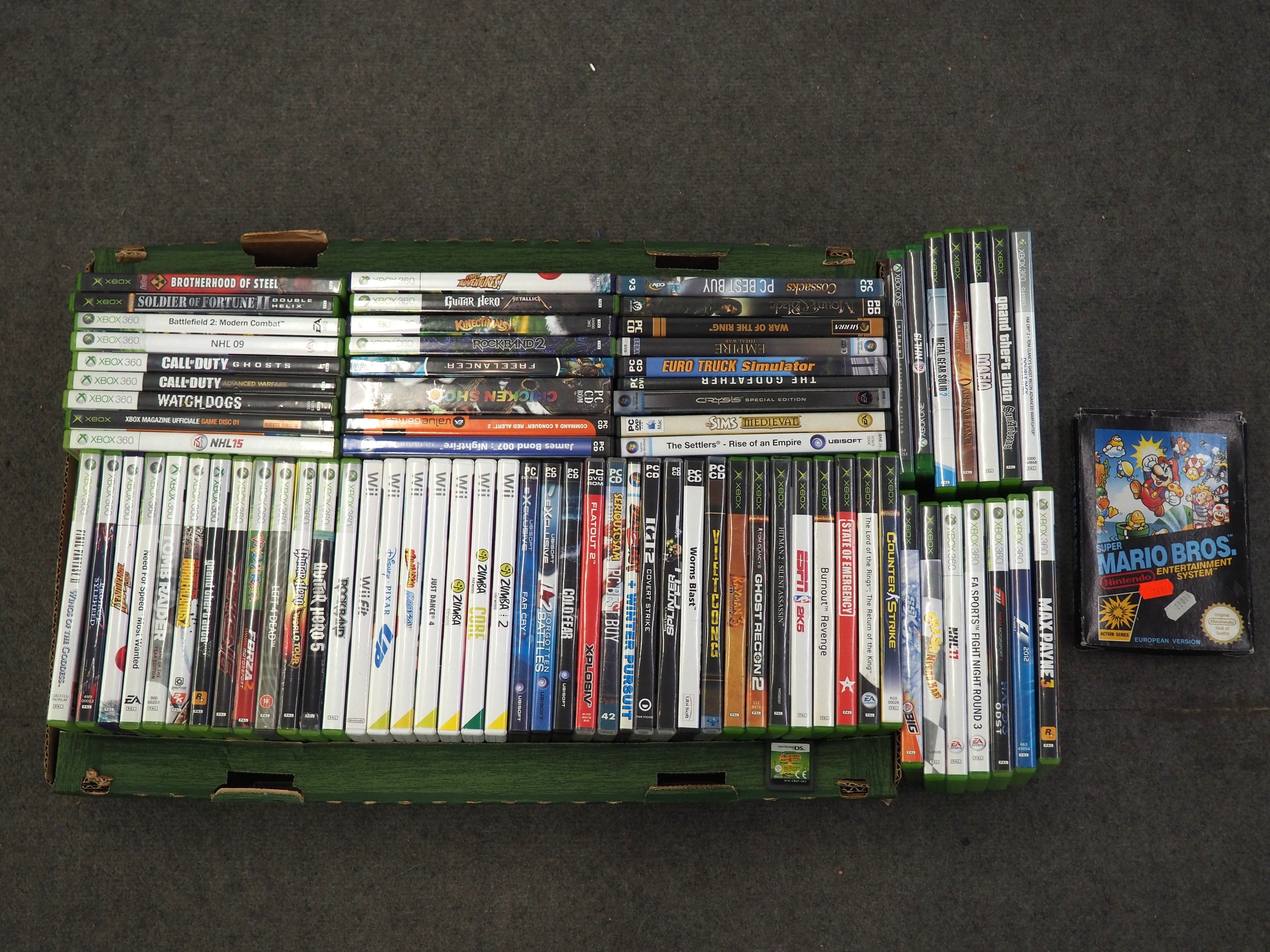 Xbox, Nintendo ym. - Huutokauppa Ekman
