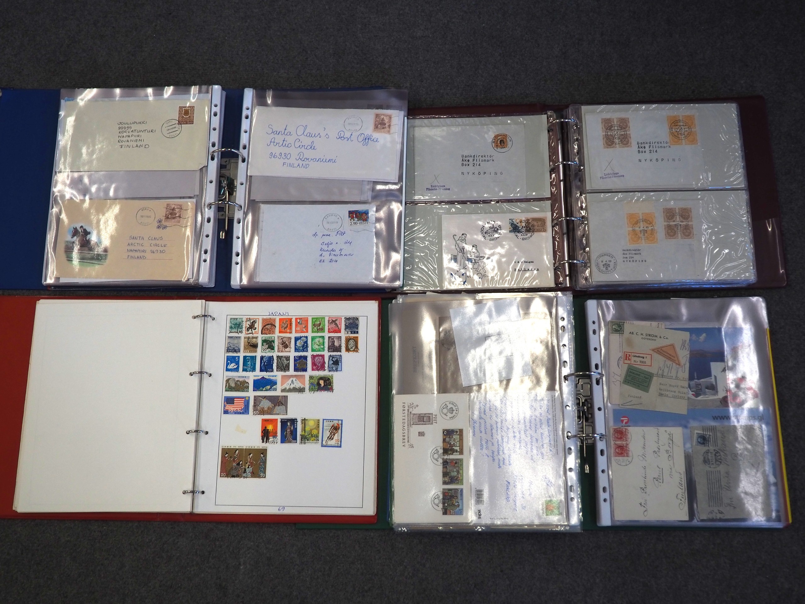 Ulkomaiset postimerkit - Huutokauppa Ekman