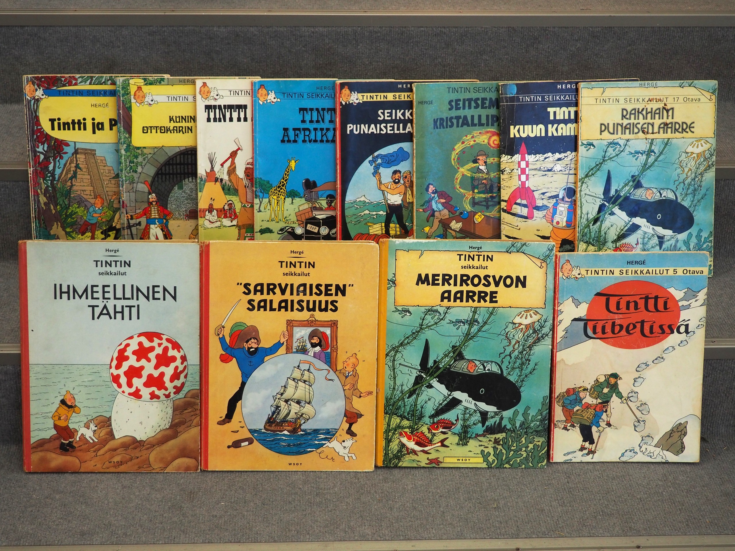 Tintti sarjakuvat - Huutokauppa Ekman