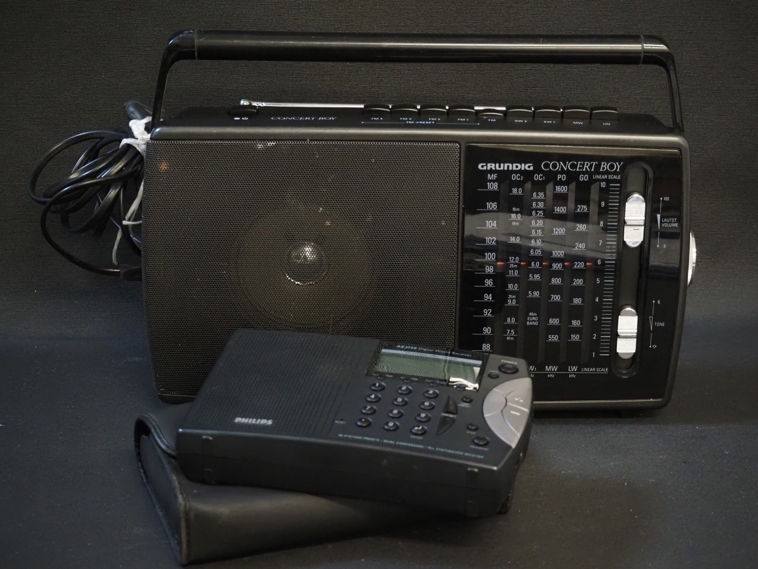 Grundig ja Philips - Huutokauppa Ekman