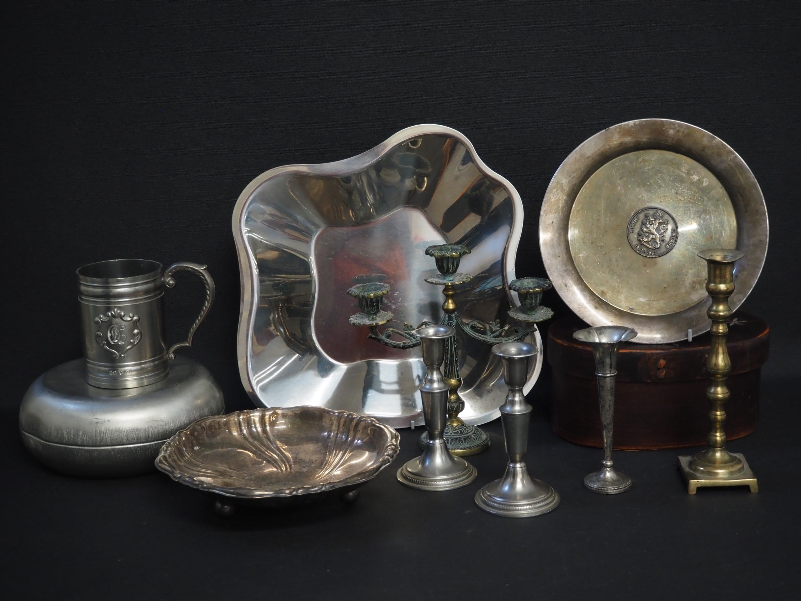 Iittala, hopeamaljakko ym. - Huutokauppa Ekman