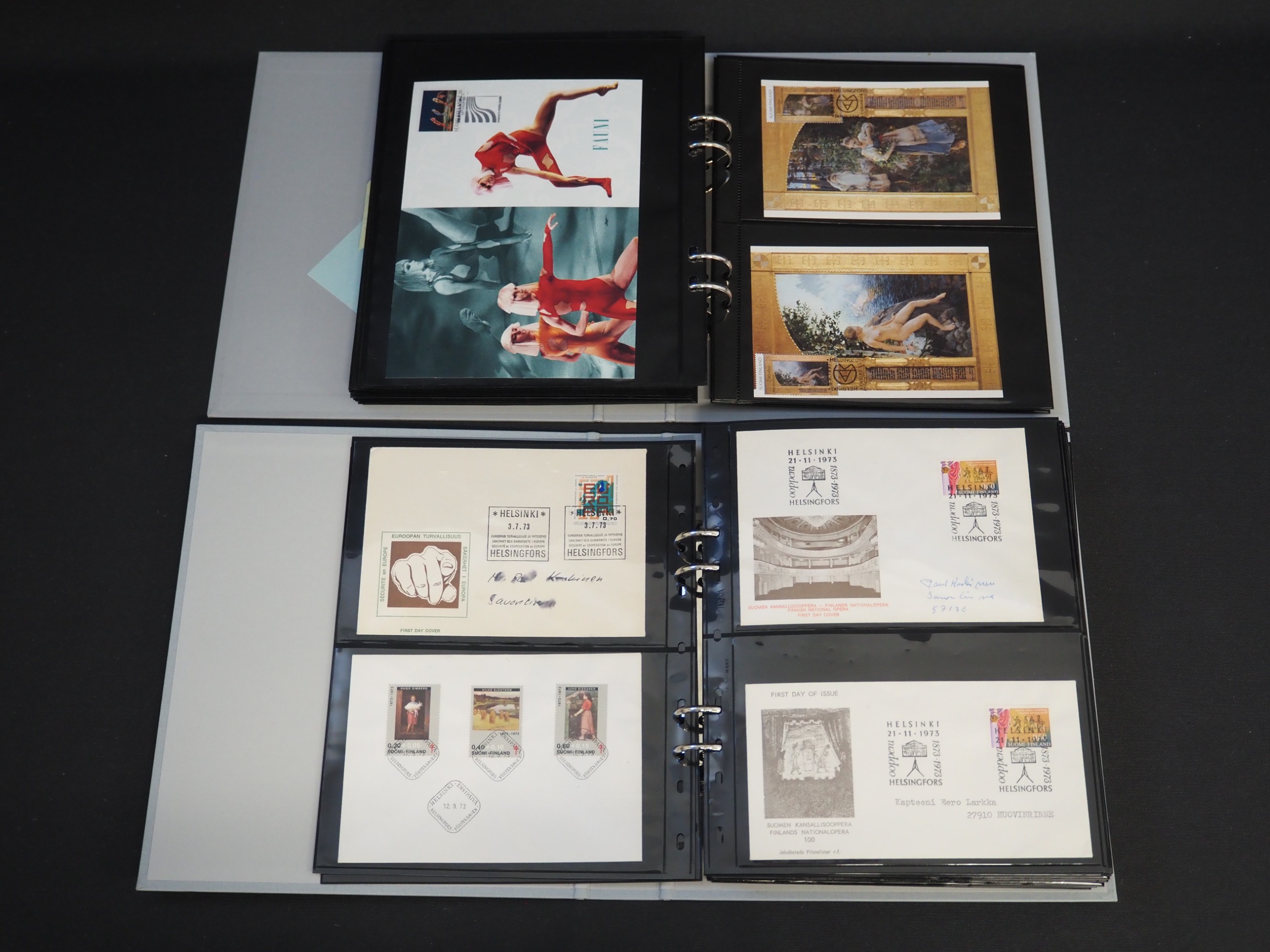Suomi FDC - Huutokauppa Ekman