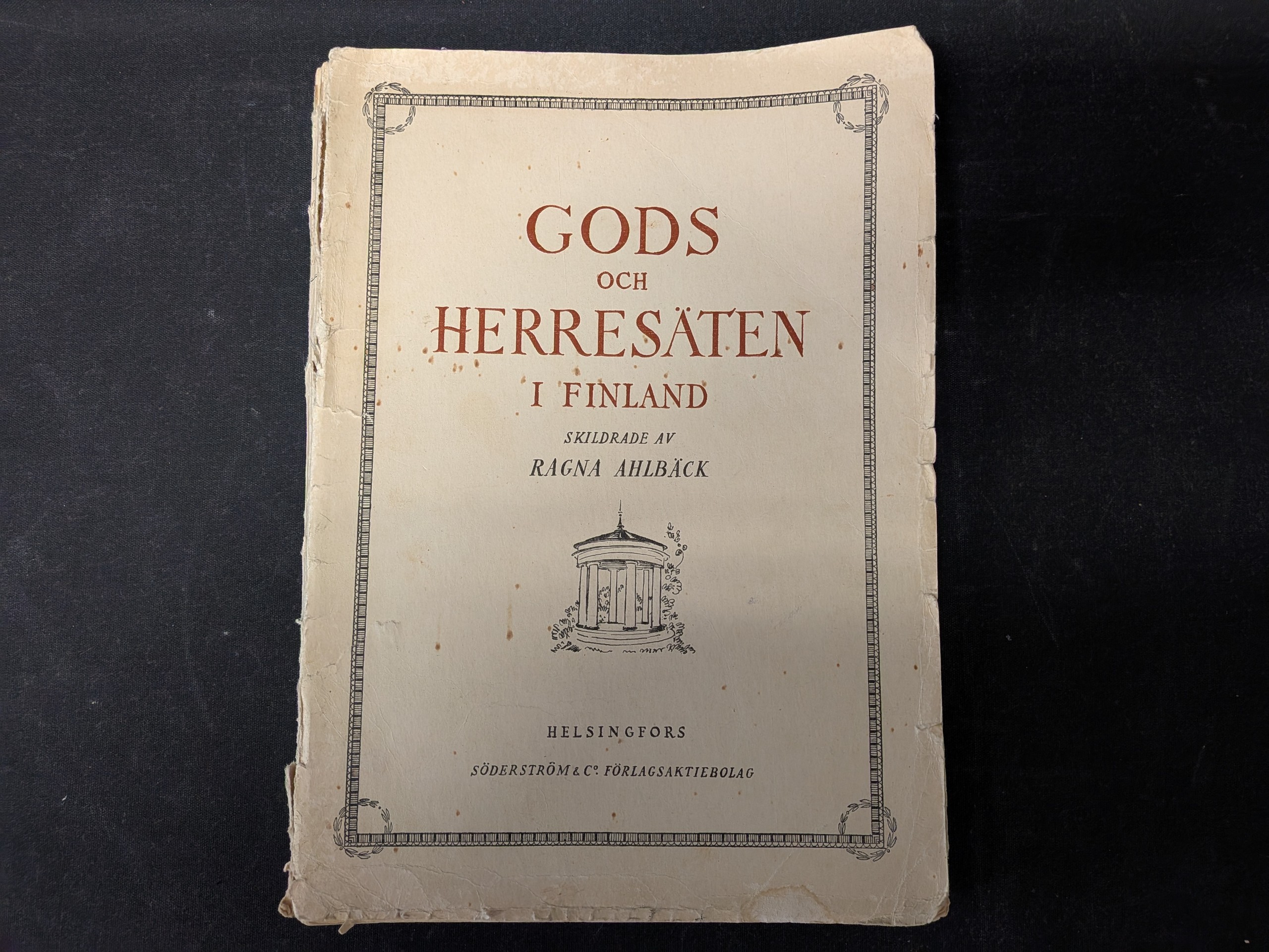 Gods och herresäten i Finland - Huutokauppa Ekman