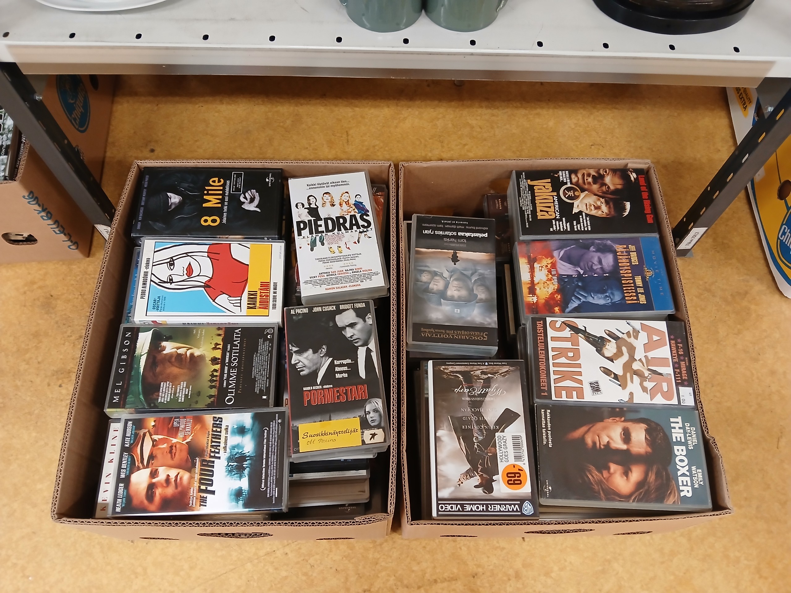 VHS elokuvat - Huutokauppa Ekman