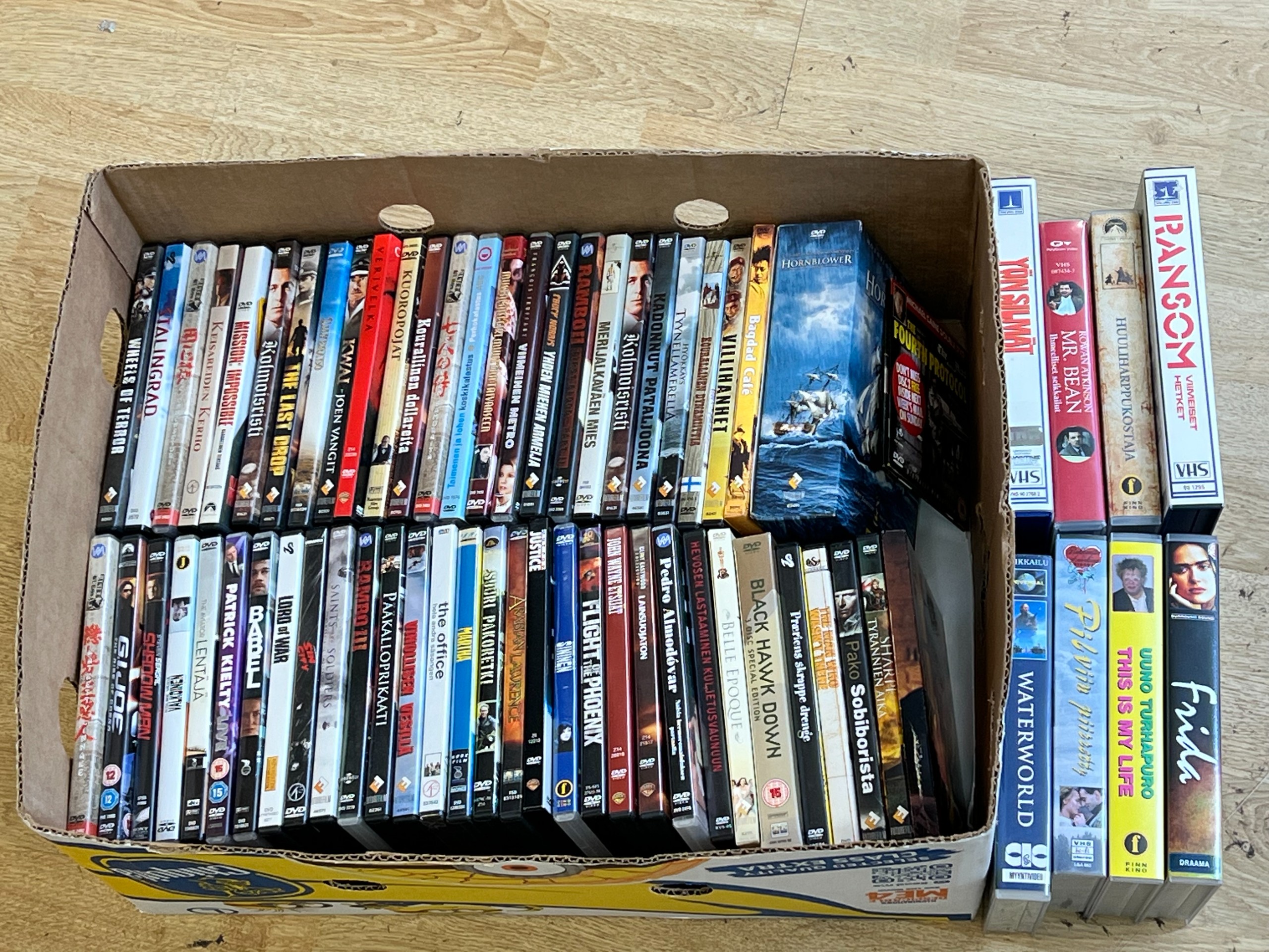 DVD-levyt ym. - Huutokauppa Ekman