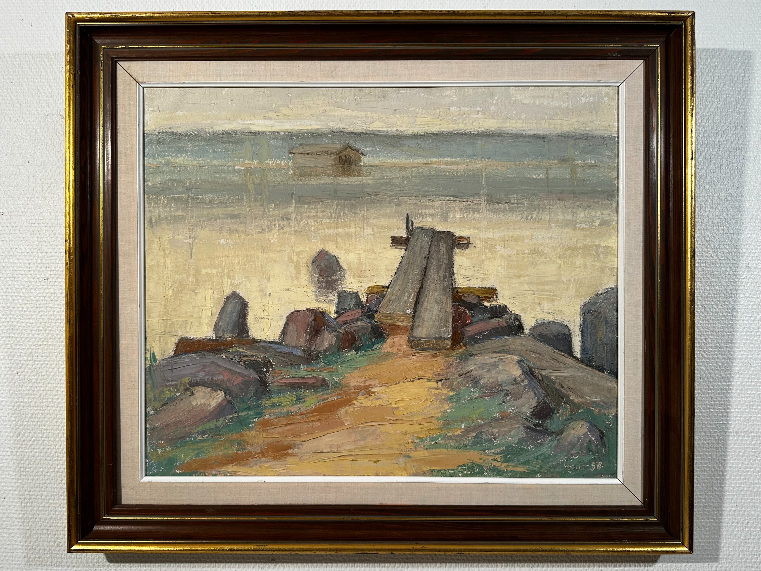 Maalaus - Huutokauppa Ekman