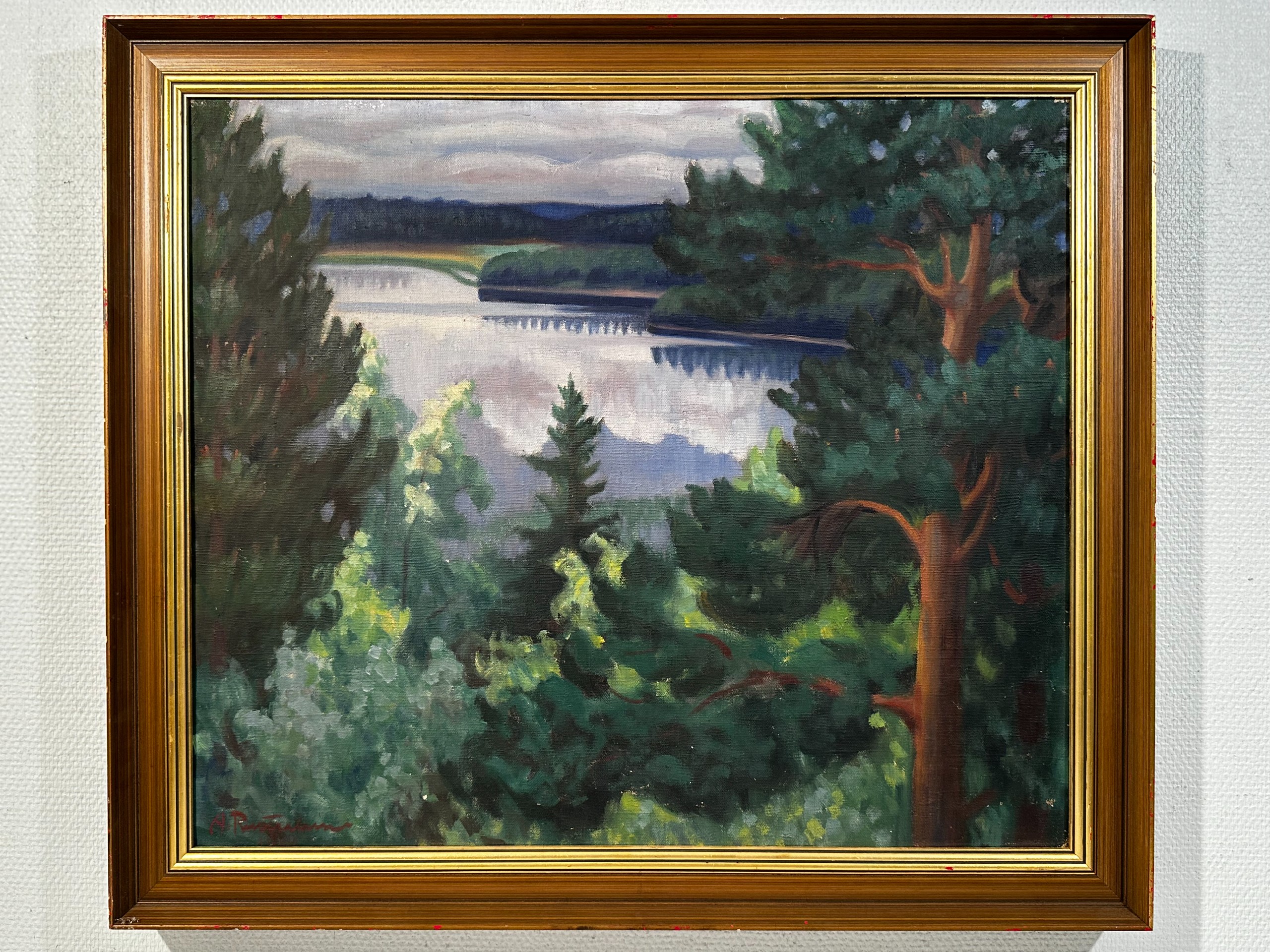 Maisemamaalaus - Huutokauppa Ekman