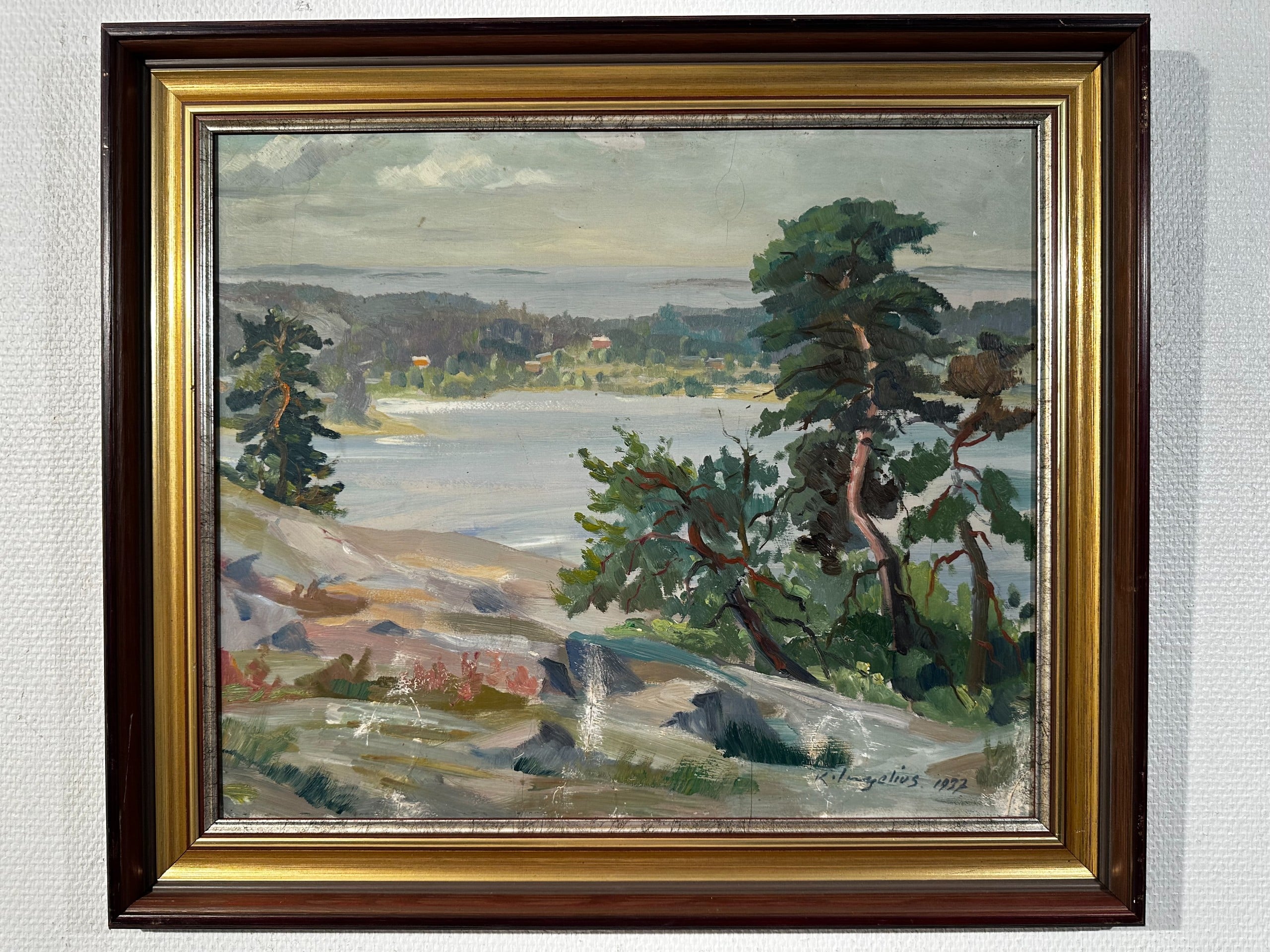 Maisemamaalaus - Huutokauppa Ekman