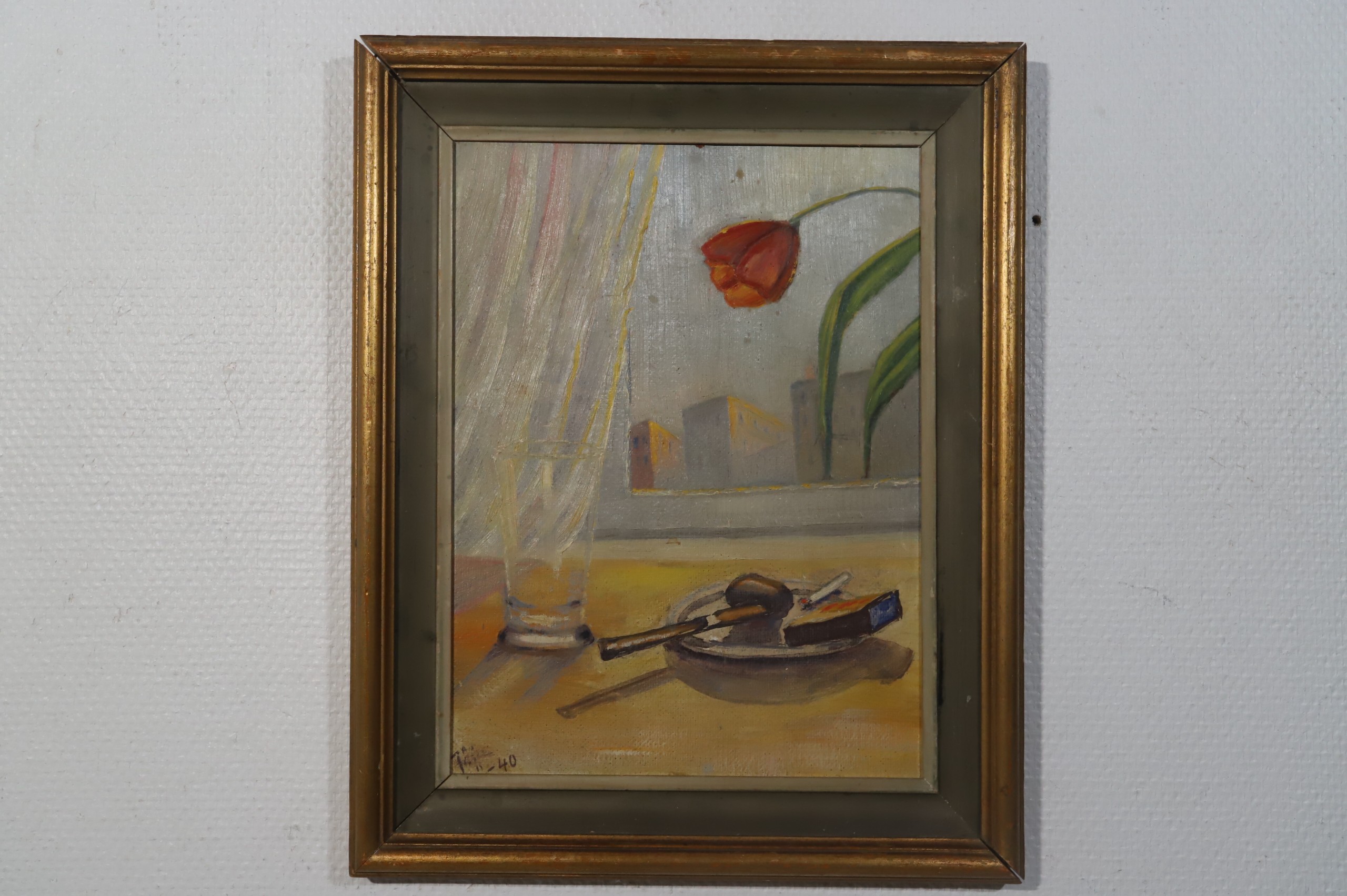 Maalaus - Huutokauppa Ekman