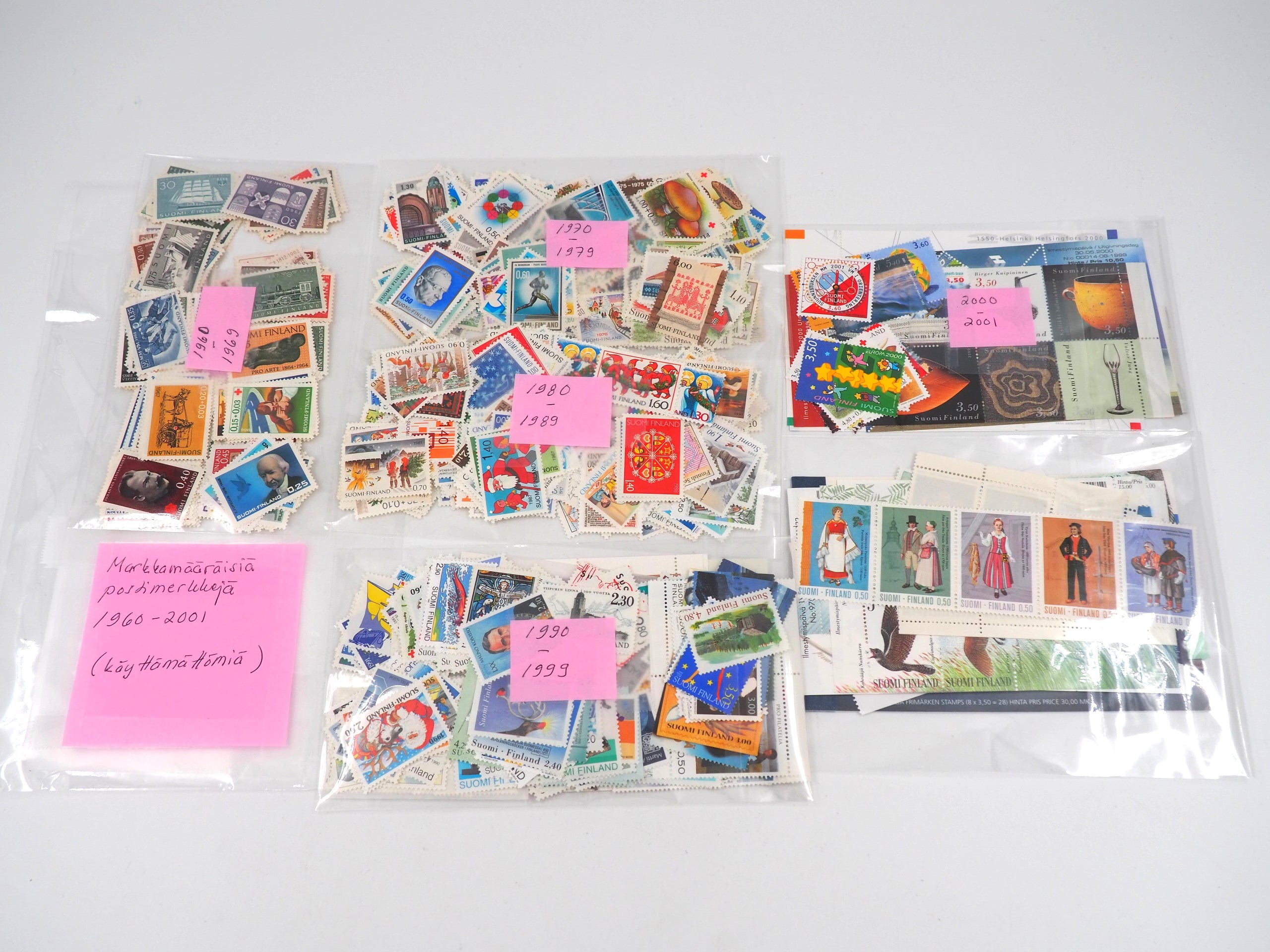 Markkamääräiset postimerkit - Huutokauppa Ekman
