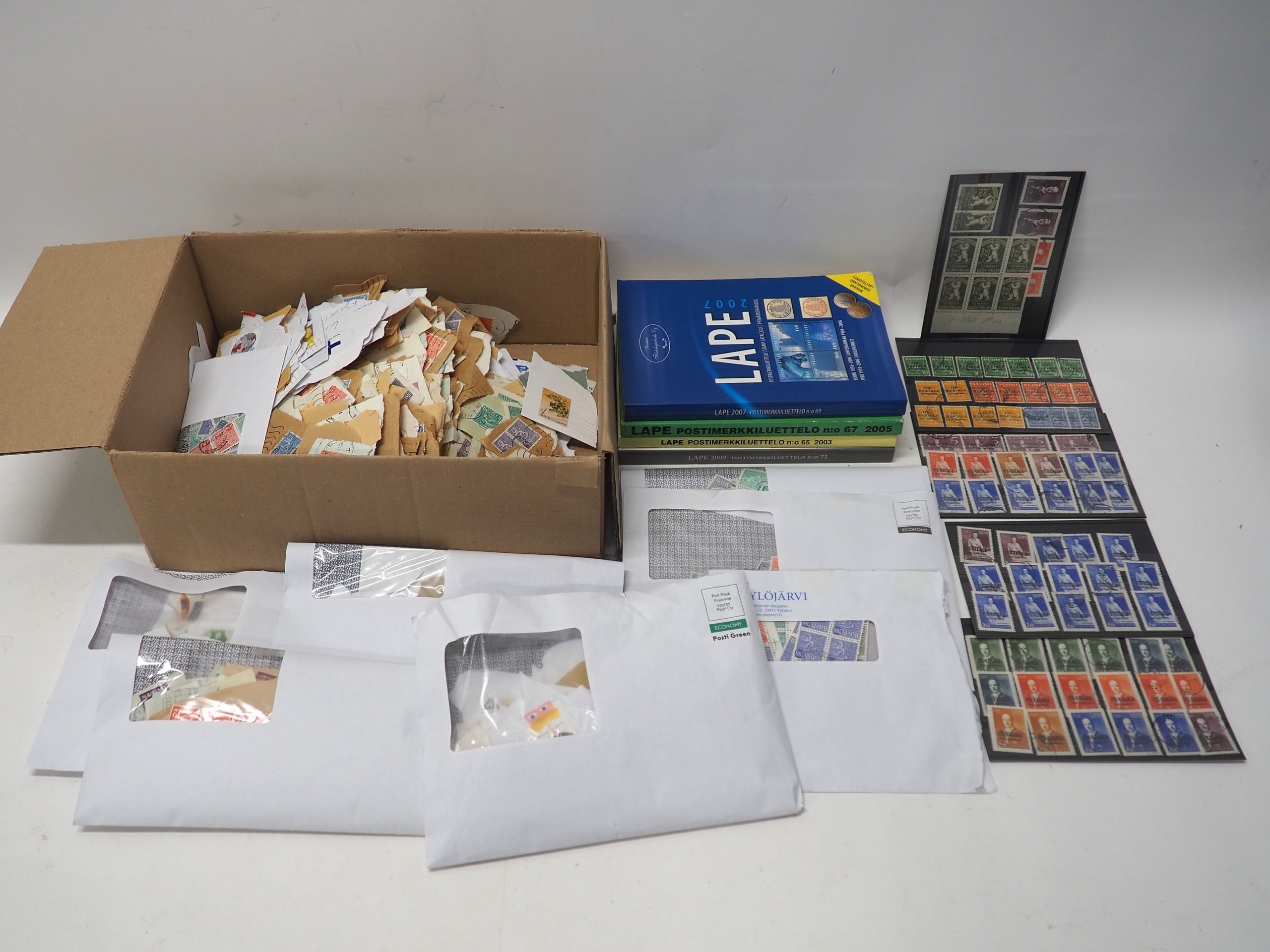 Postimerkit - Huutokauppa Ekman