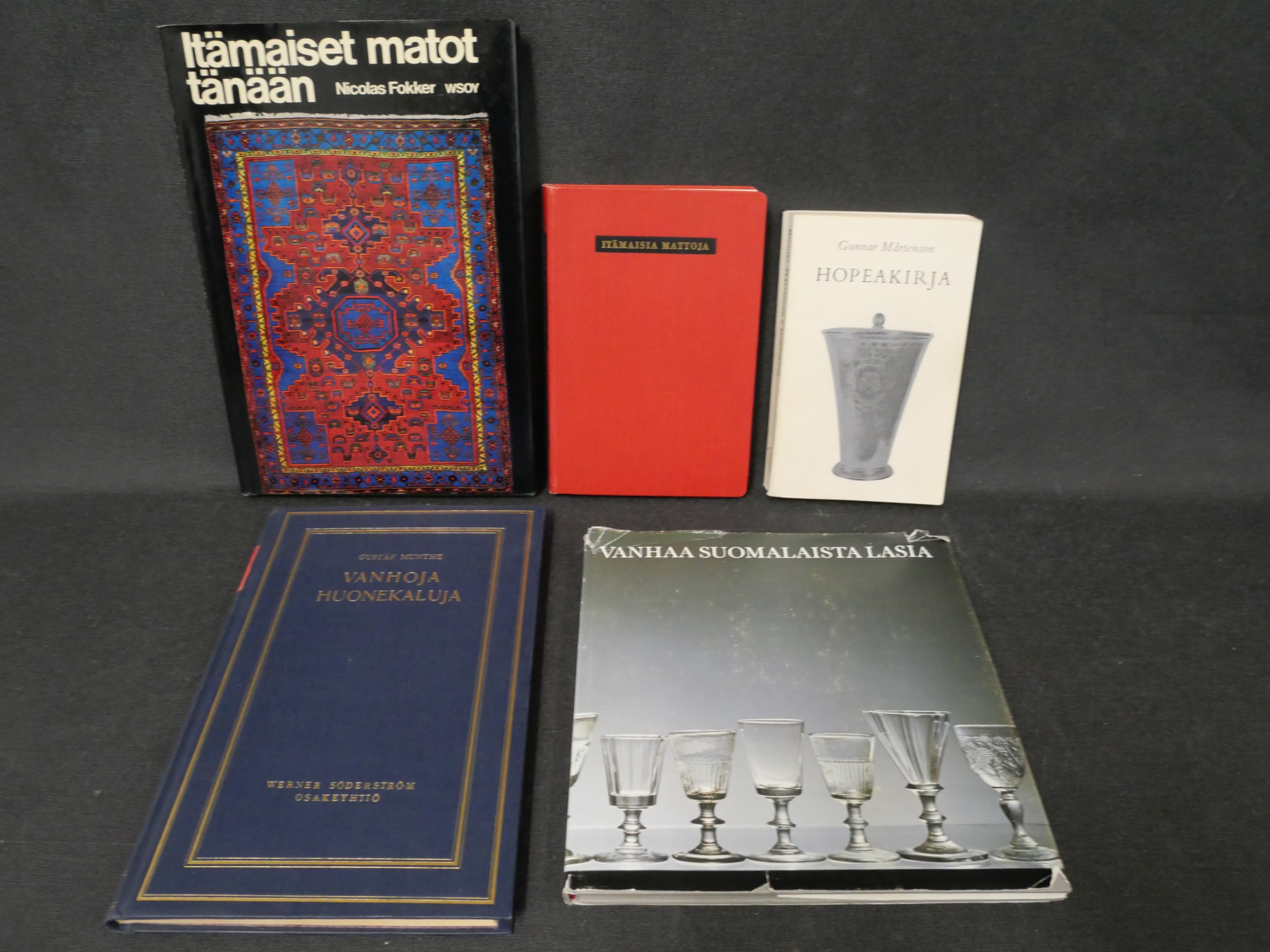 Mattokirjat ym. - Huutokauppa Ekman