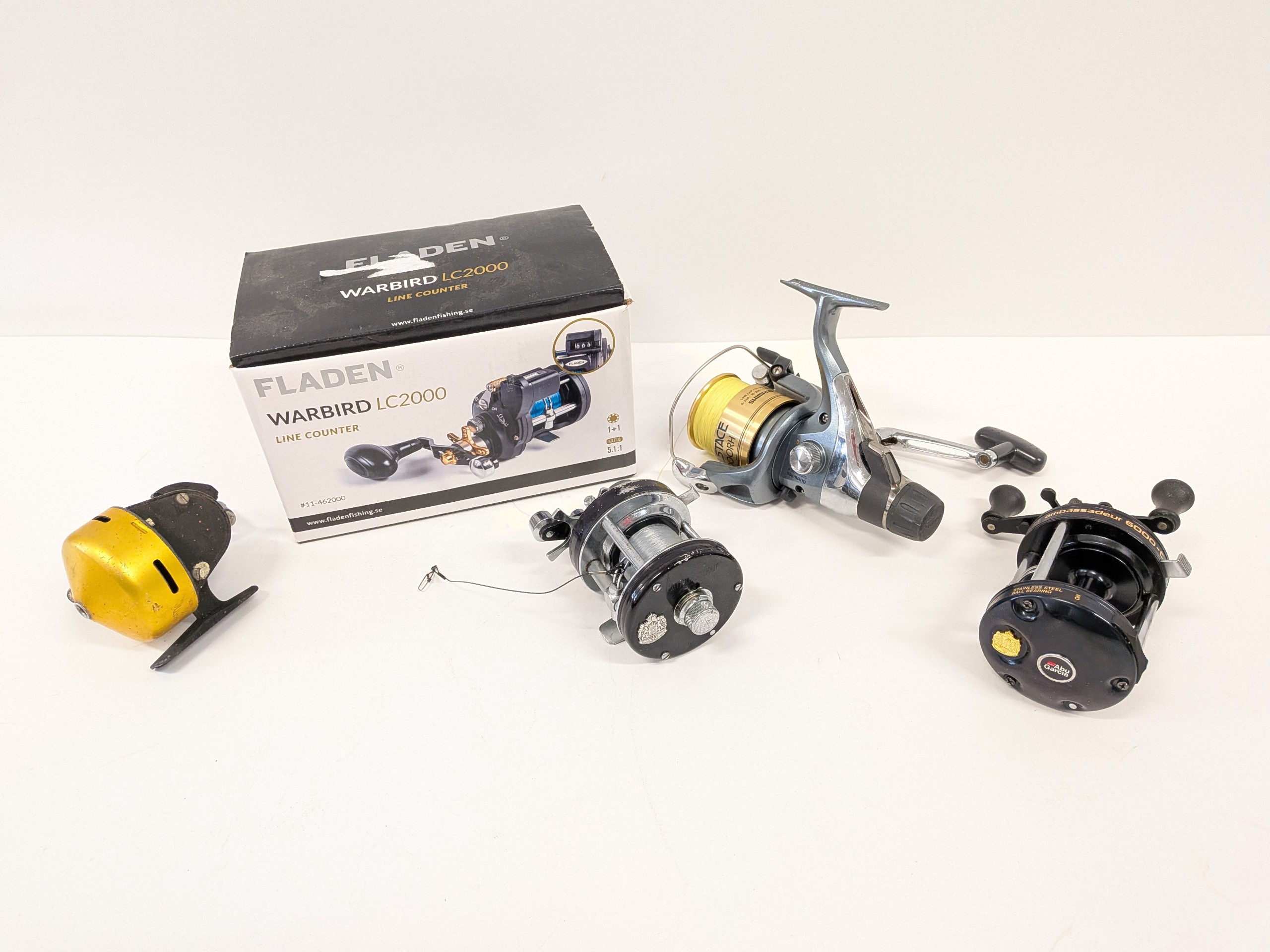 Abu, Shimano ym. - Huutokauppa Ekman